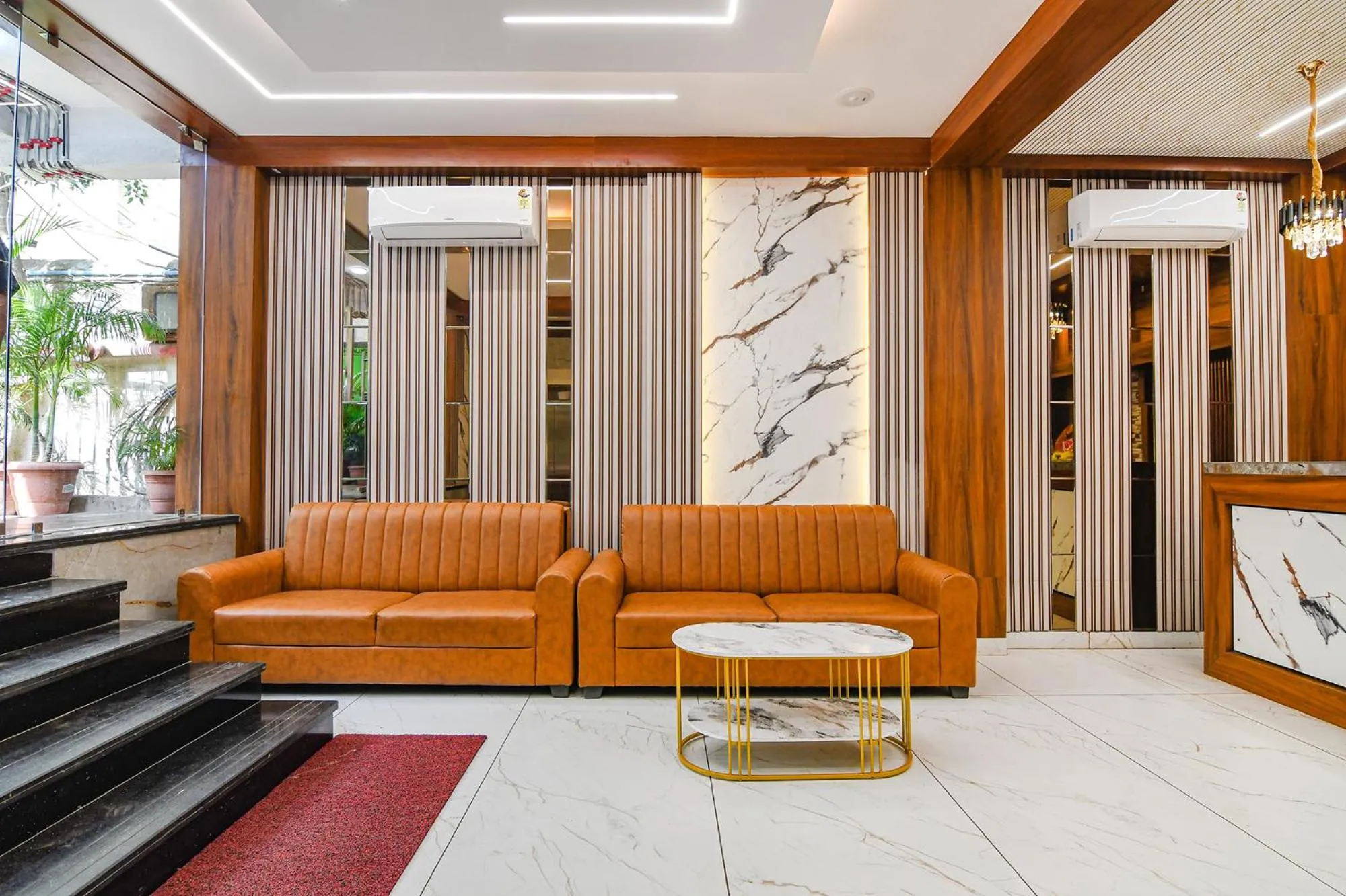 Seating area in FabHotel Sonali Golden Palace - Nr Bhubaneswar Railway Station