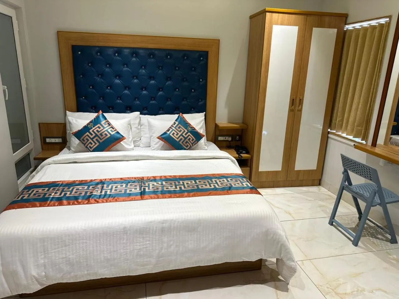 Bed in The VP Residency Towerrs