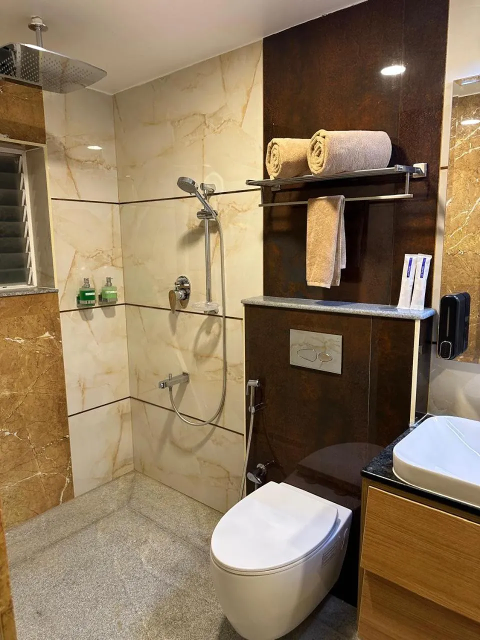 Shower in The VP Residency Towerrs