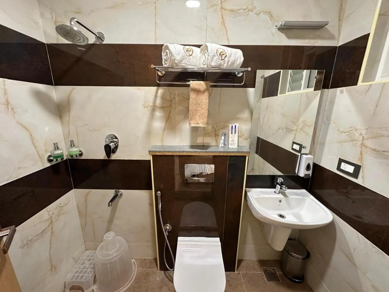 Shower in The VP Residency Towerrs