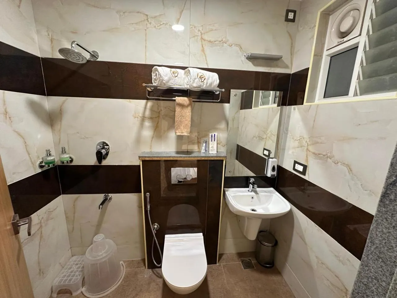 Shower in The VP Residency Towerrs