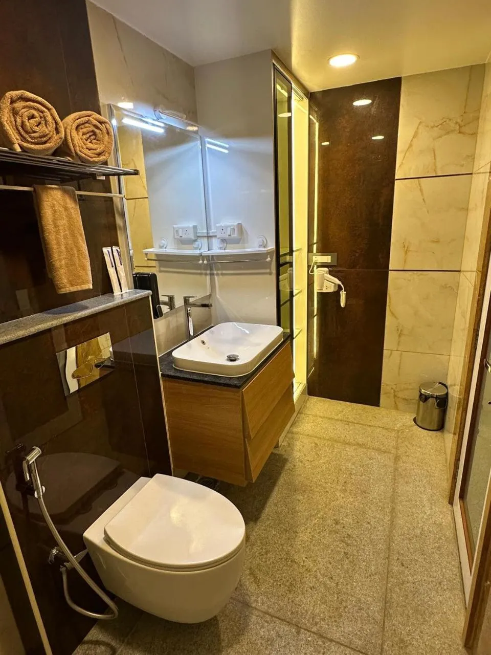 Shower in The VP Residency Towerrs