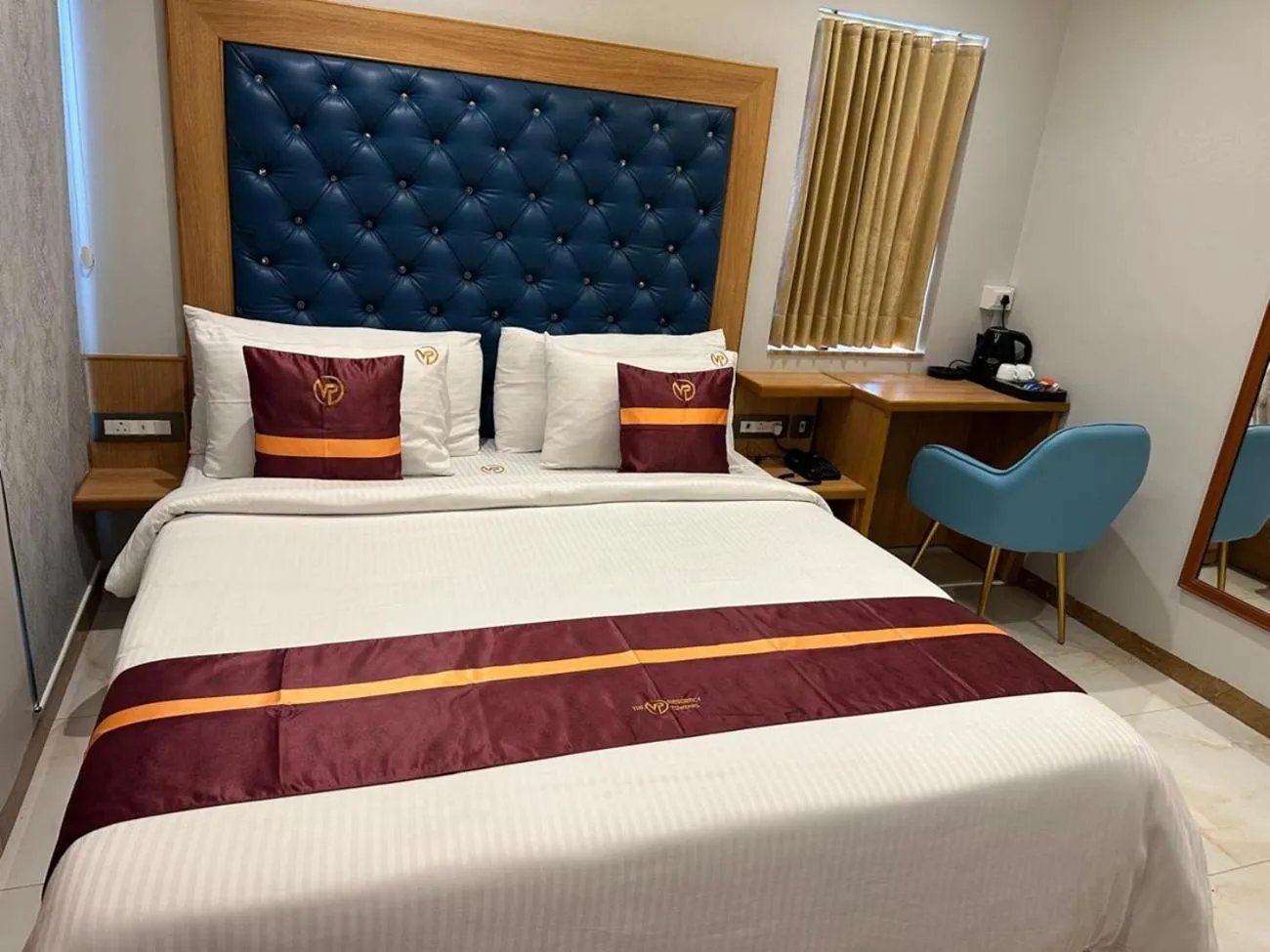 Bed in The VP Residency Towerrs