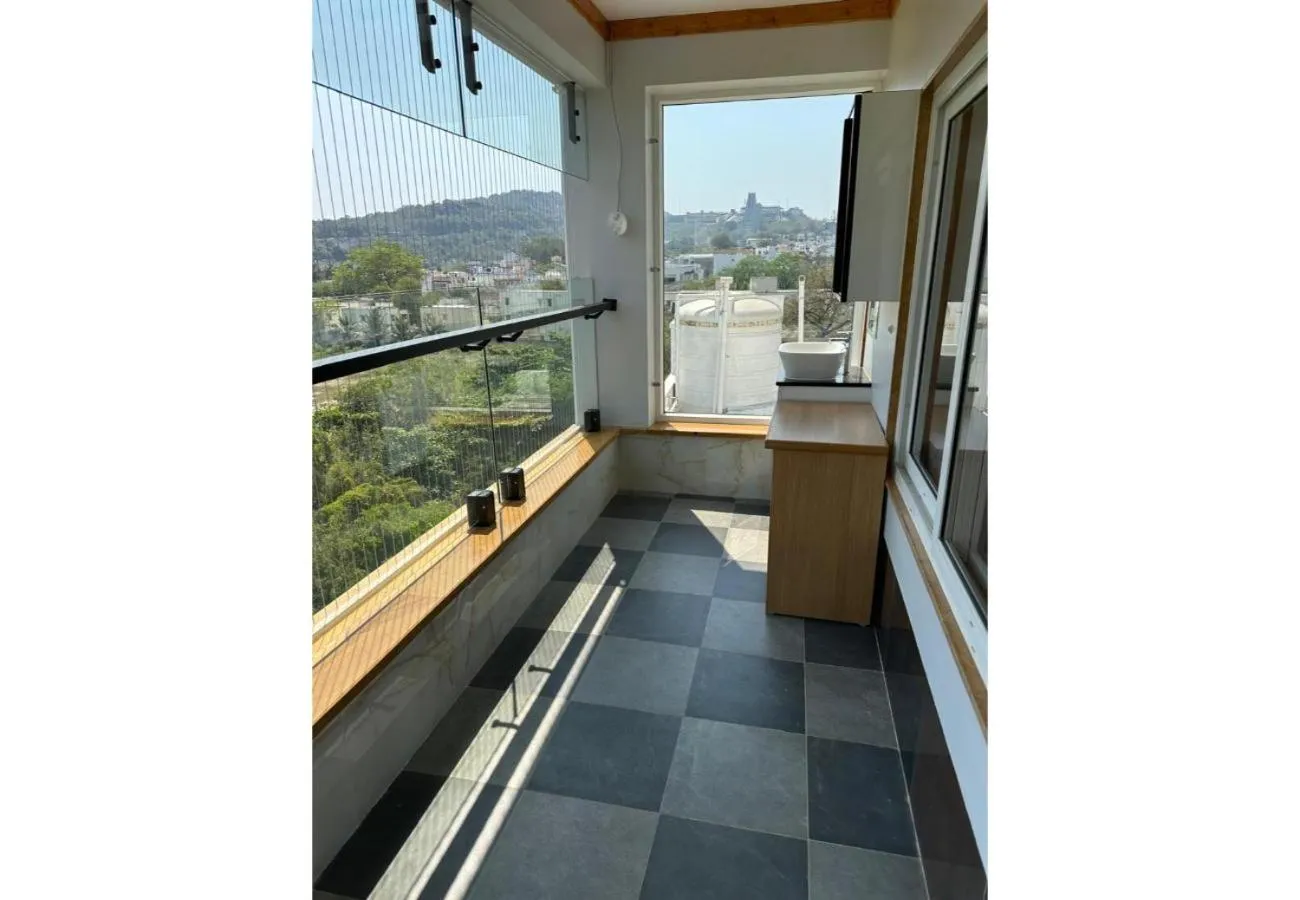 Balcony/Terrace in The VP Residency Towerrs