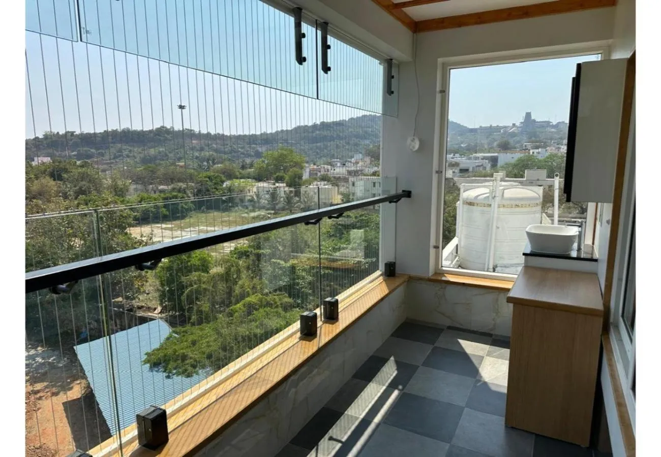 Balcony/Terrace in The VP Residency Towerrs