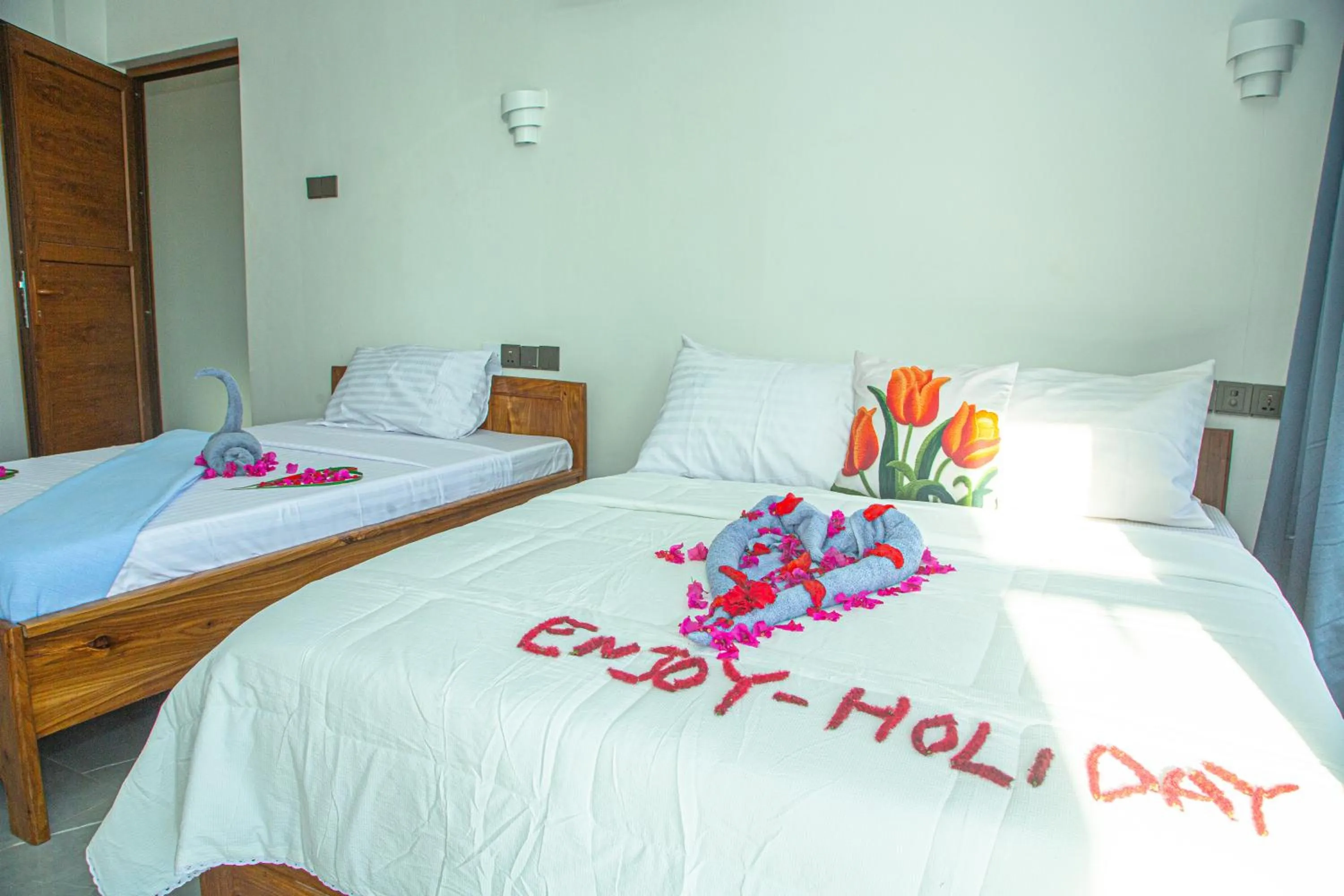 Bed in Jazira Palace