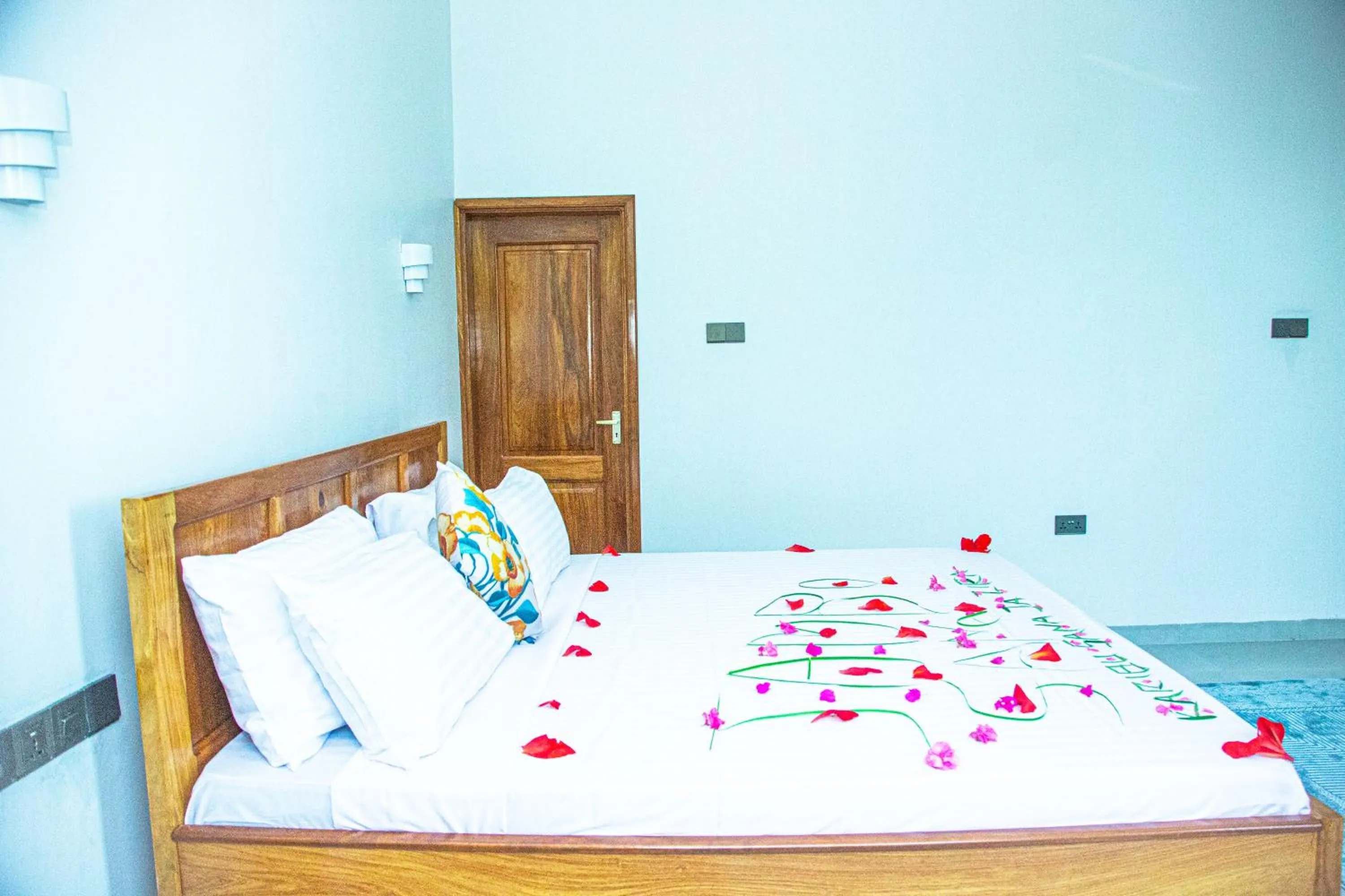 Bed in Jazira Palace