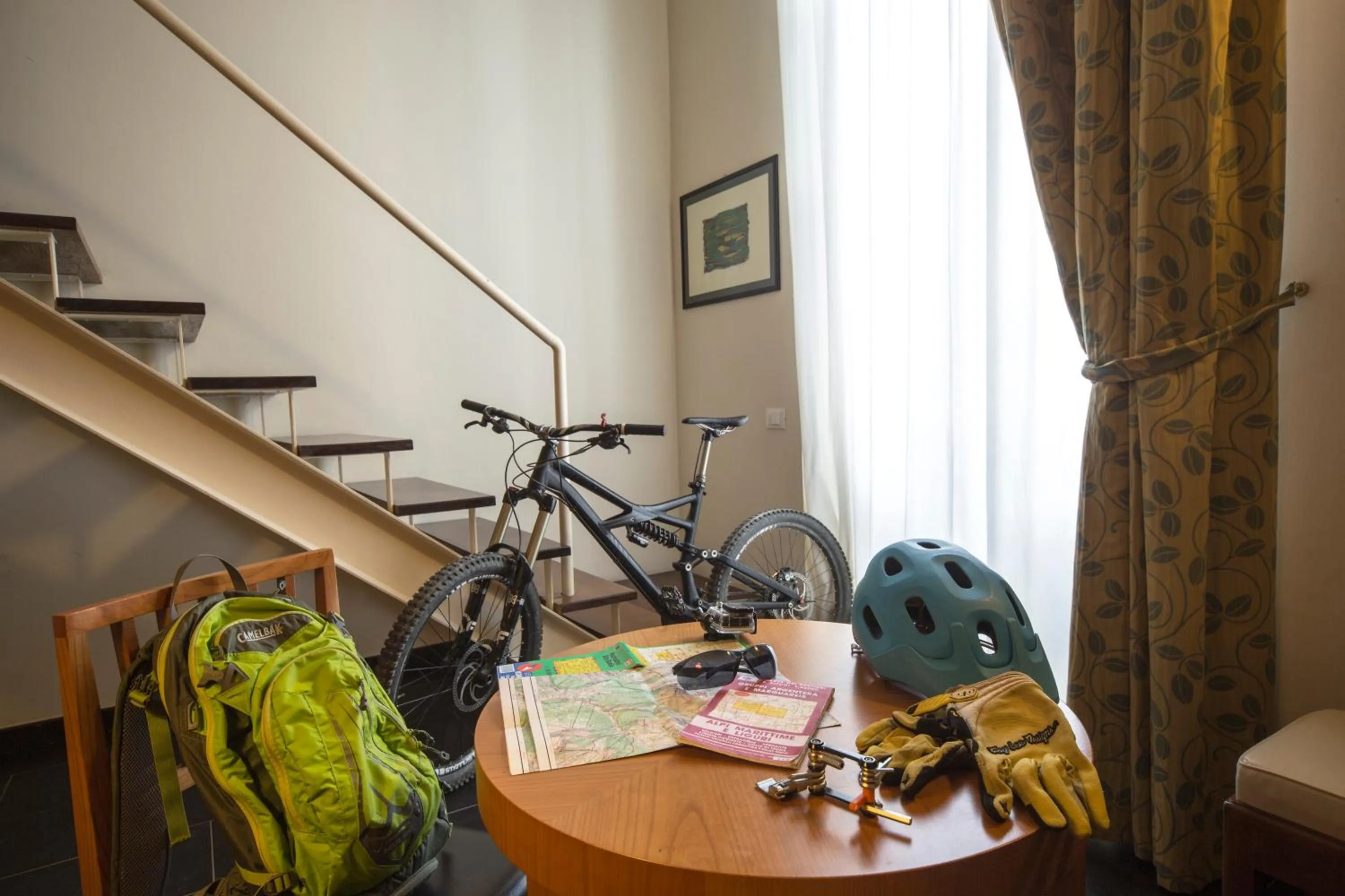 Cycling in Villa Imperiale Hotel