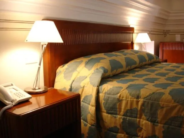 Photo of the whole room, Bed in Villa Imperiale Hotel