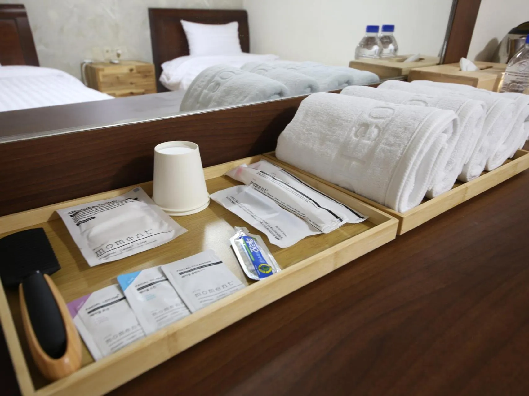 towels, Bed in BOBOS Hotel
