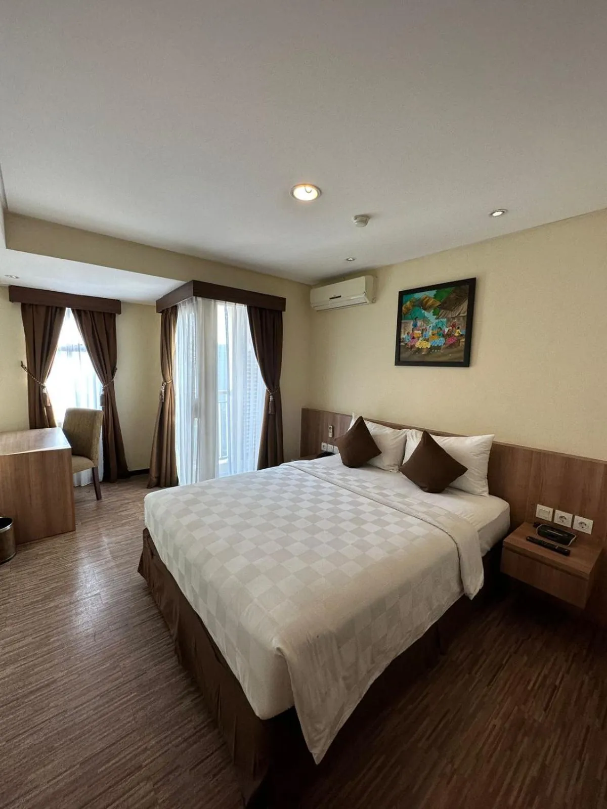 Bedroom, Bed in Grand Serpong Hotel