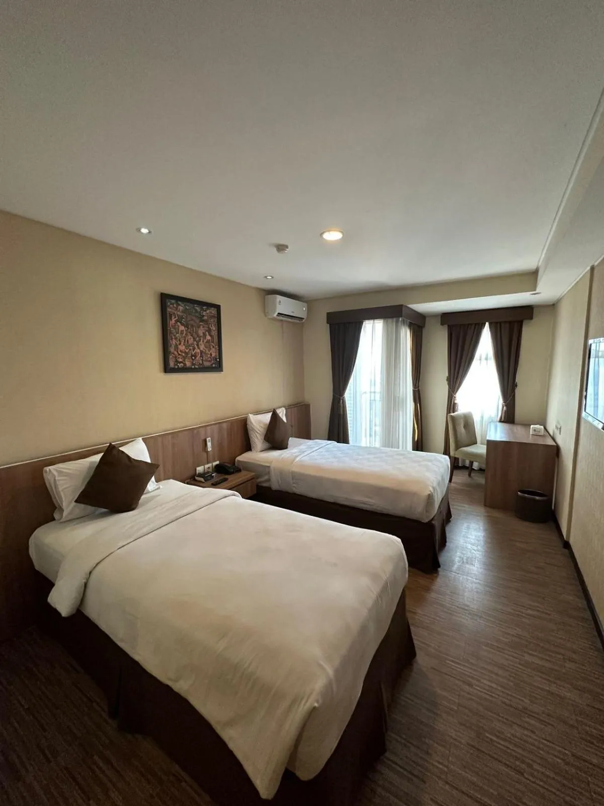Bedroom, Bed in Grand Serpong Hotel