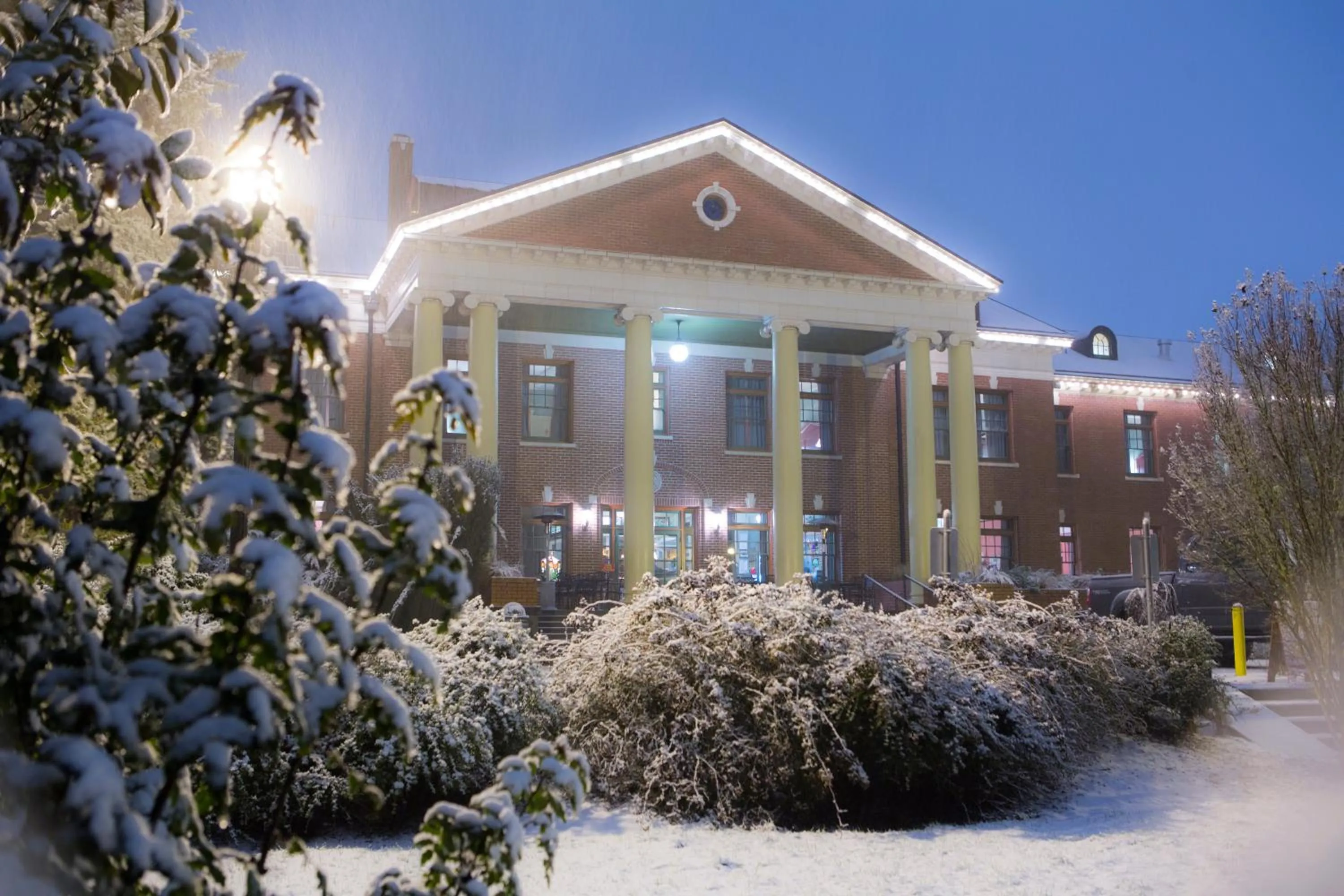 Property building in McMenamins Grand Lodge
