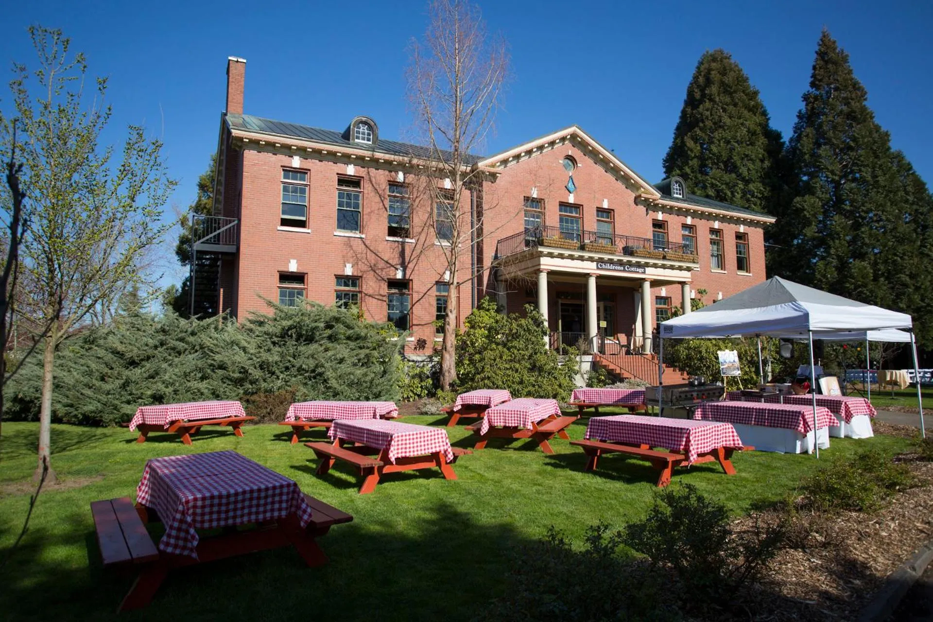 Property building in McMenamins Grand Lodge