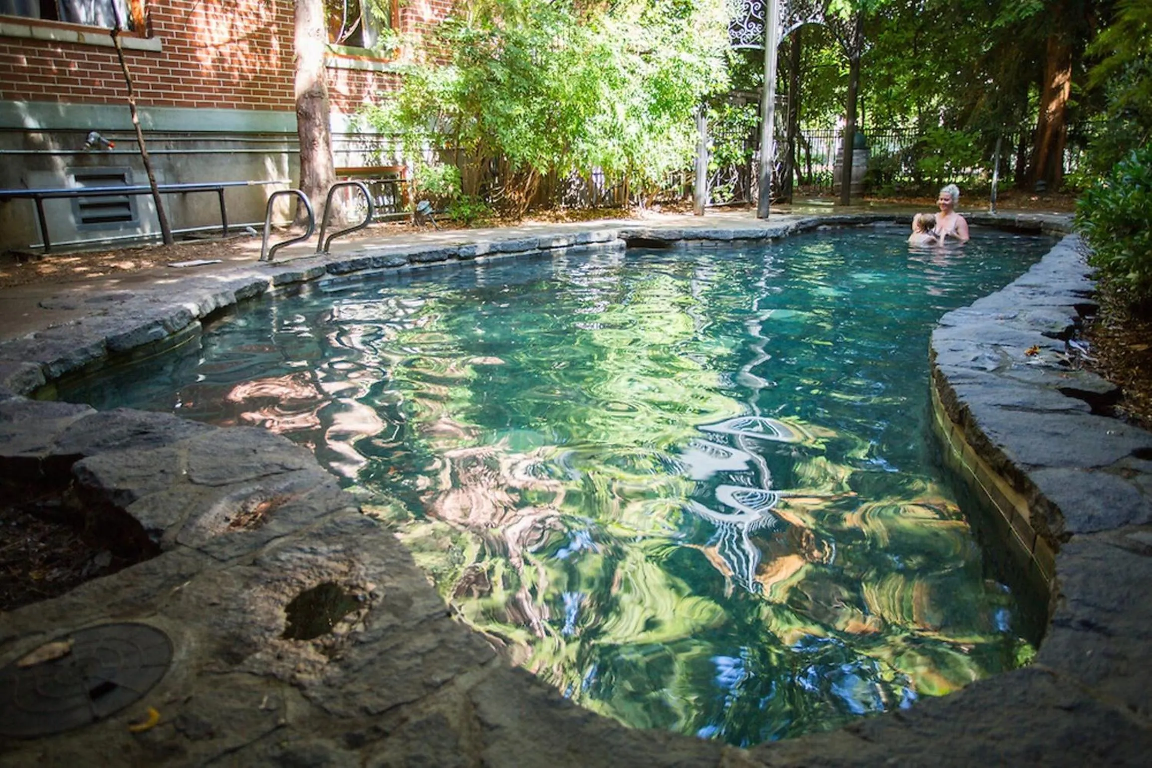 Swimming pool in McMenamins Grand Lodge