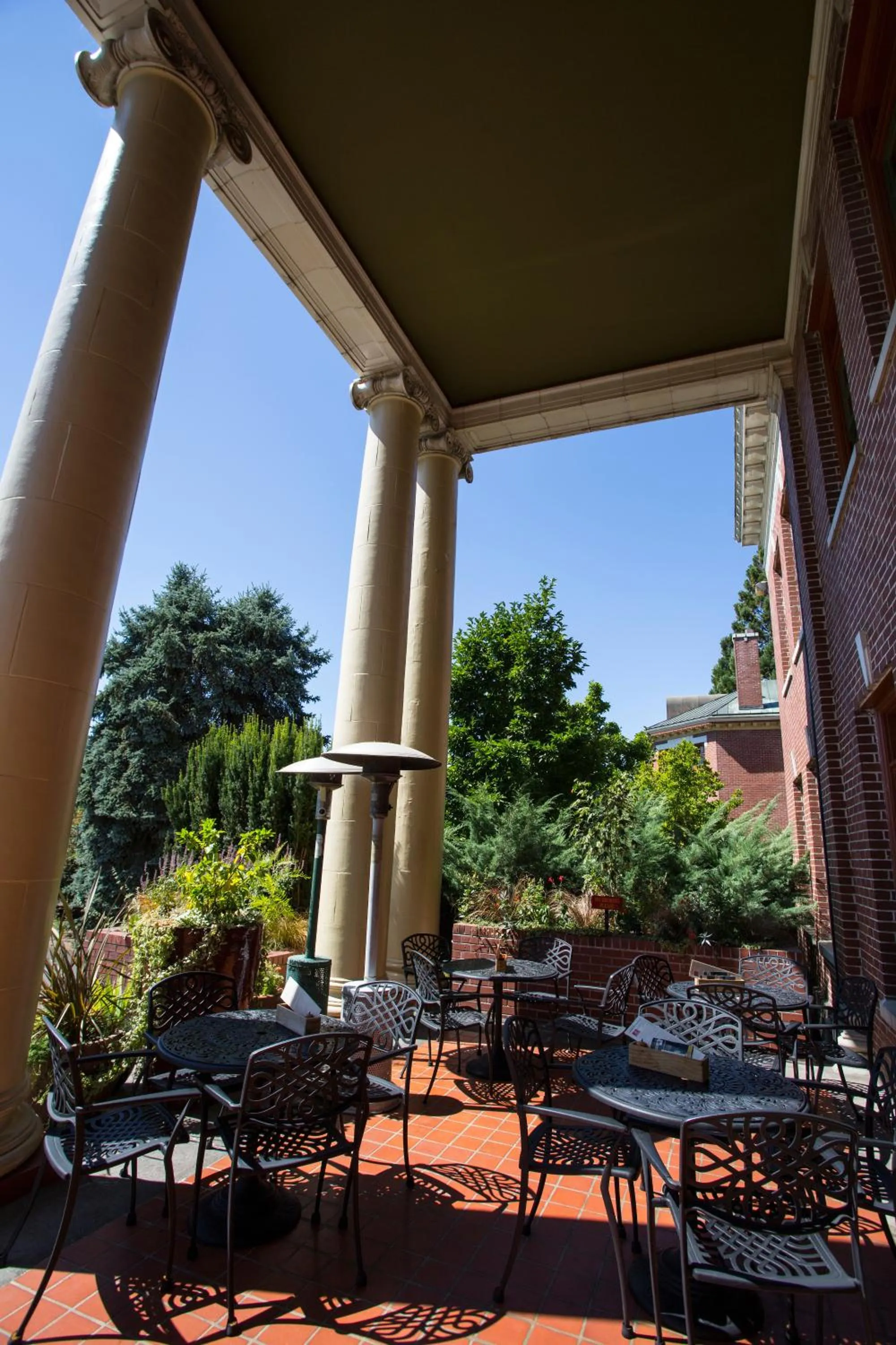 Patio in McMenamins Grand Lodge