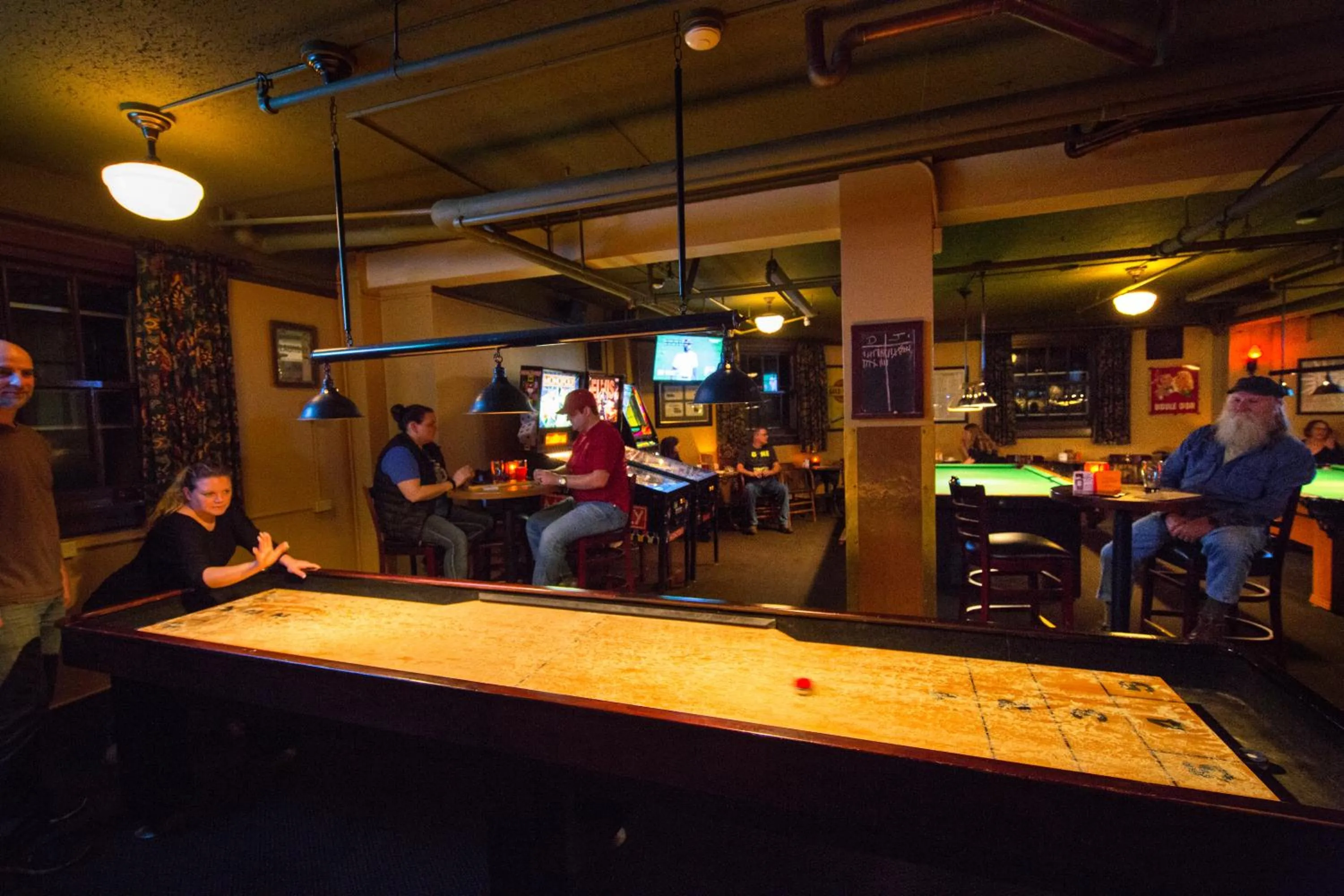 Game Room in McMenamins Grand Lodge