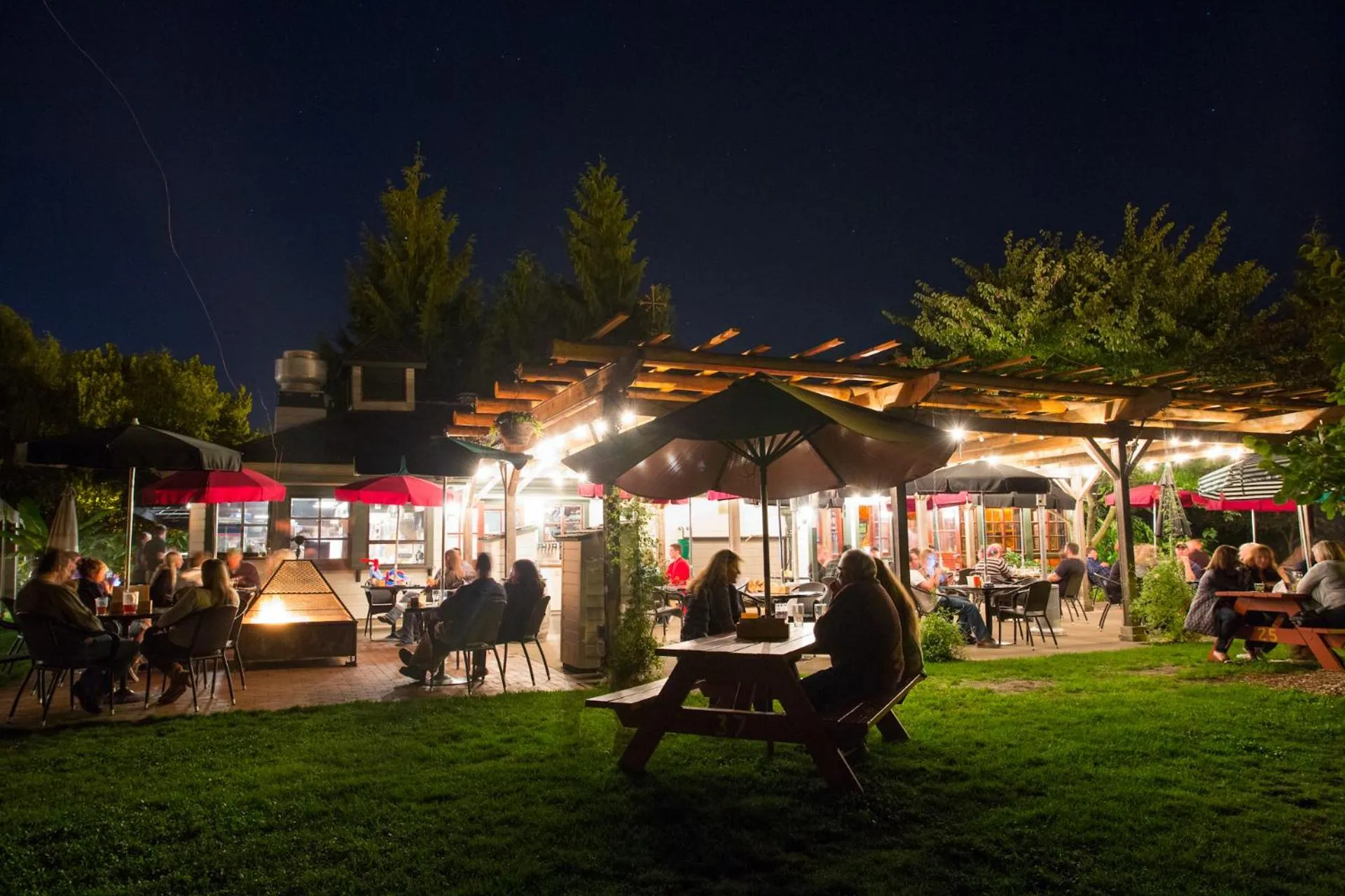 Night in McMenamins Grand Lodge