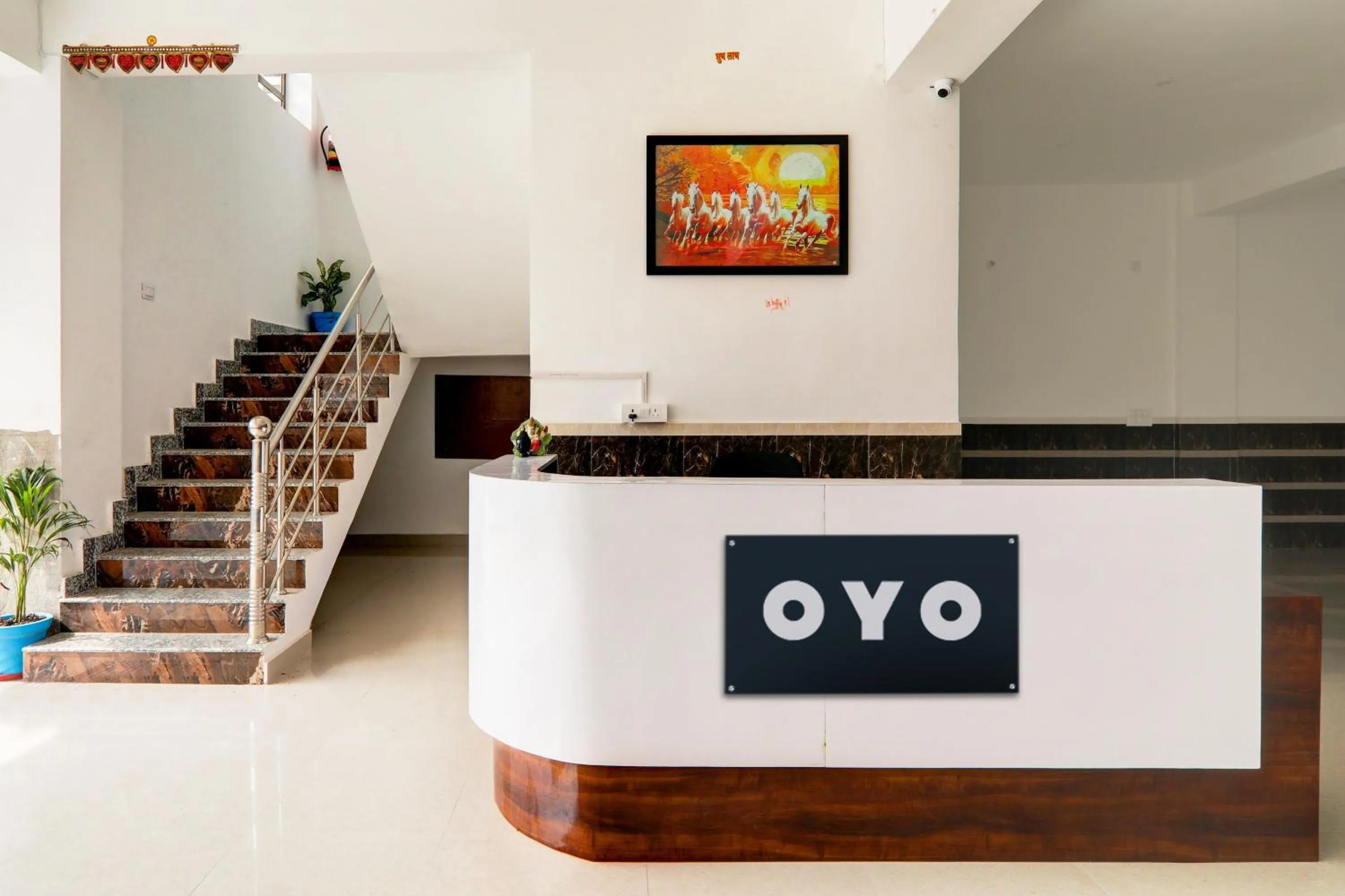 Lobby or reception in Hotel O JP INN