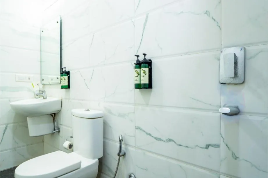 Toilet in HHW Hotel- Agra