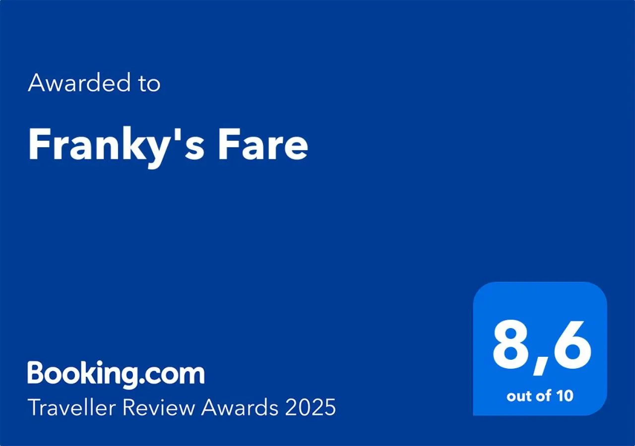 Certificate/Award in Franky's Fare