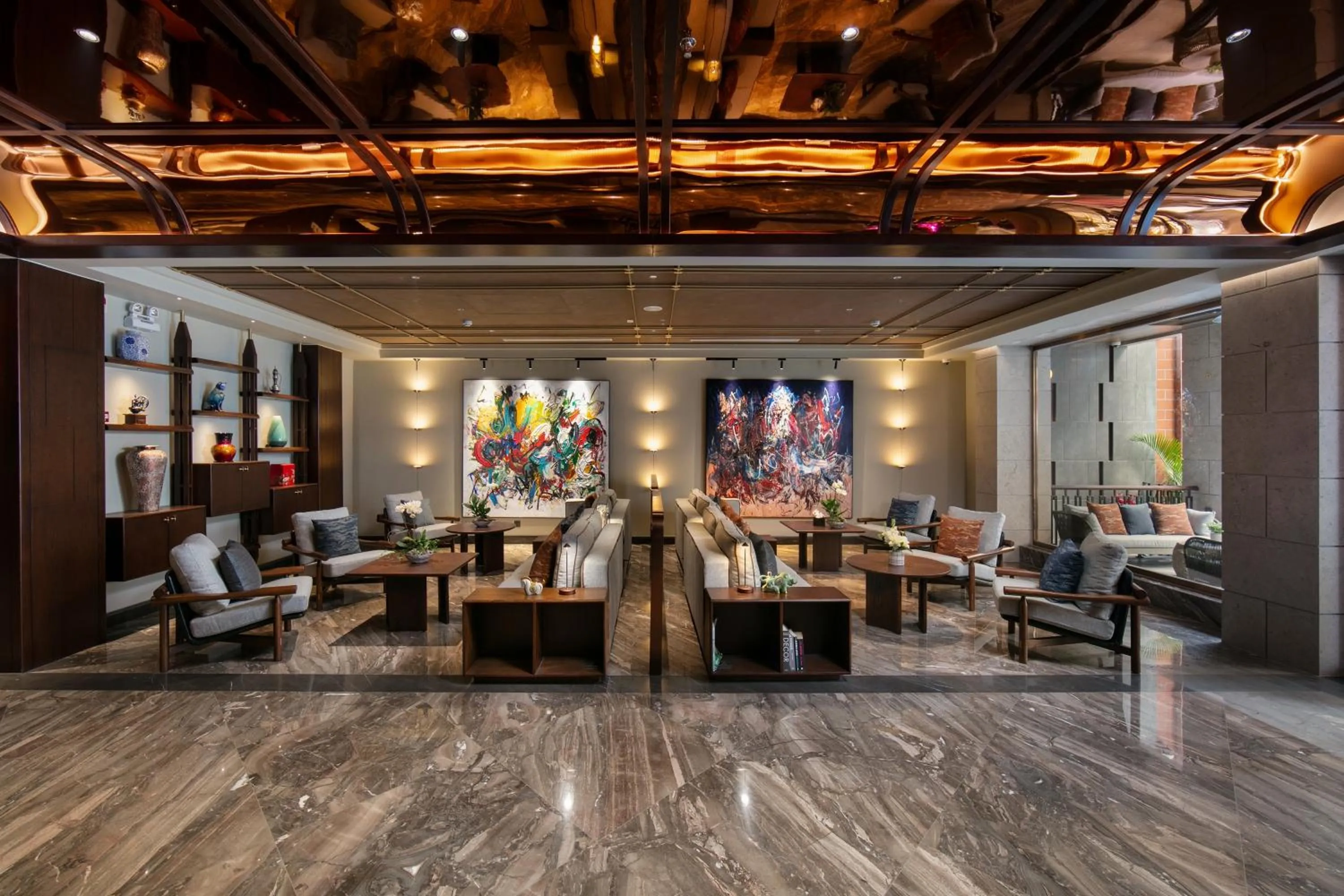 Lobby or reception in HOTEL de LAGOM