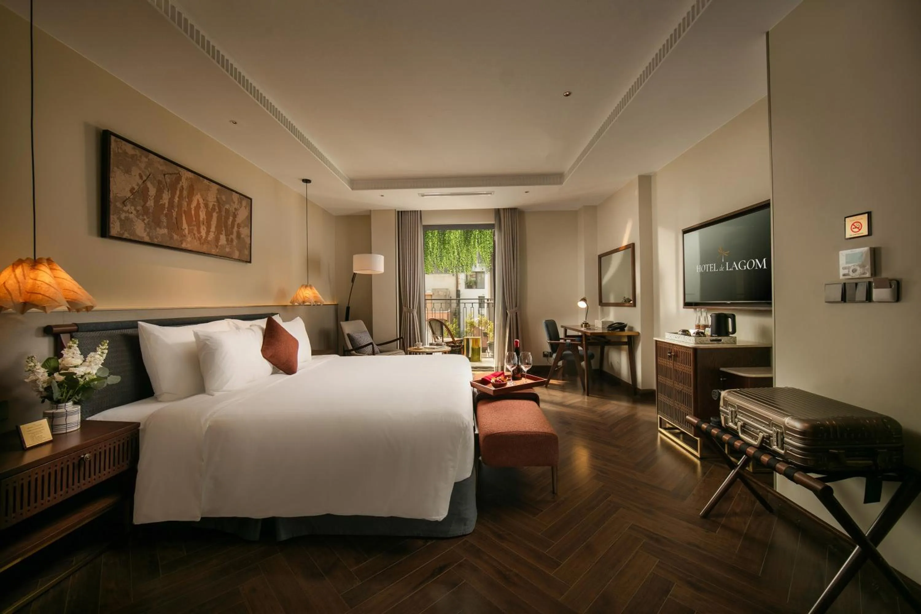 Bed in HOTEL de LAGOM