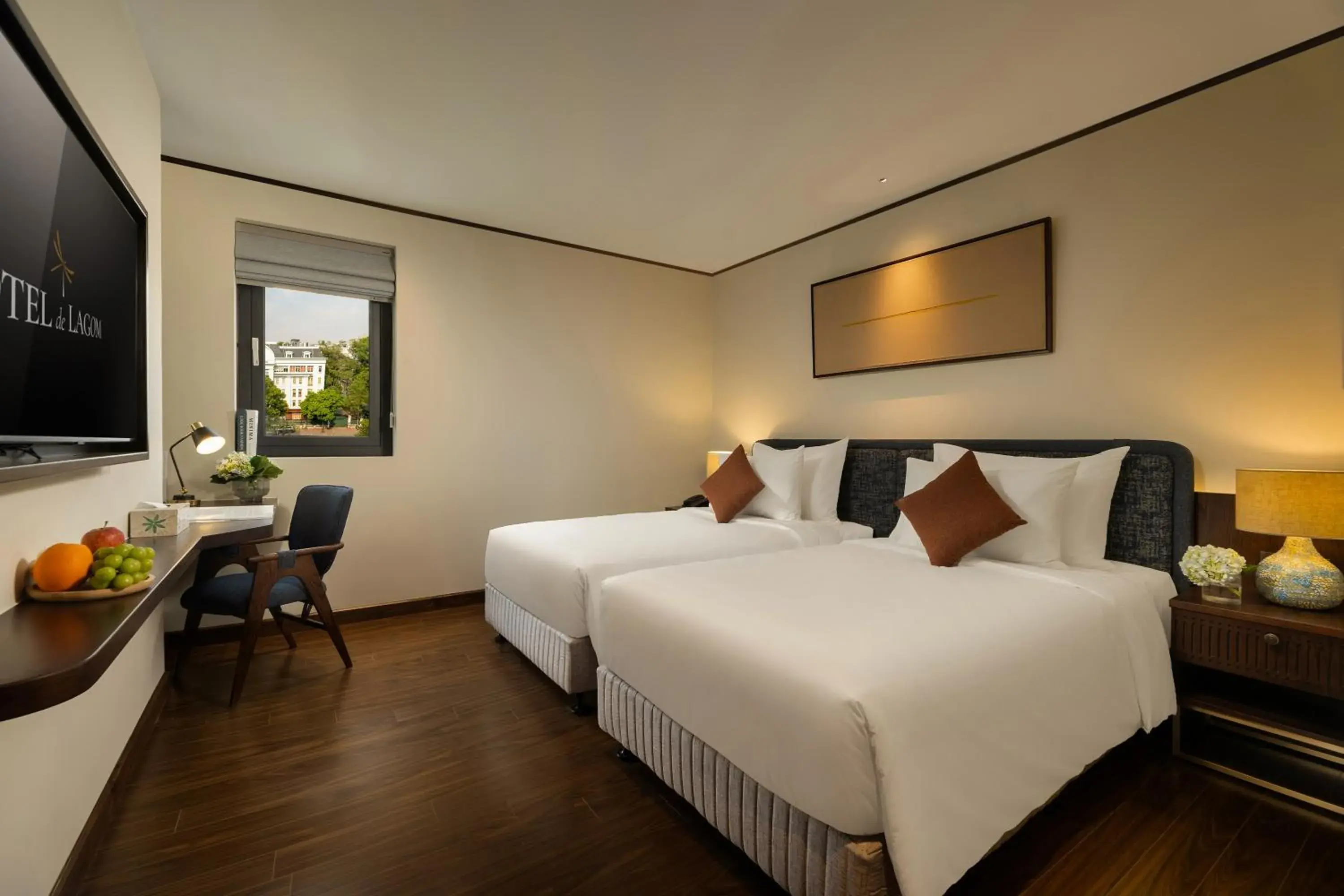 Double or Twin Room with View in HOTEL de LAGOM Double or Twin Room with View in HOTEL de LAGOM