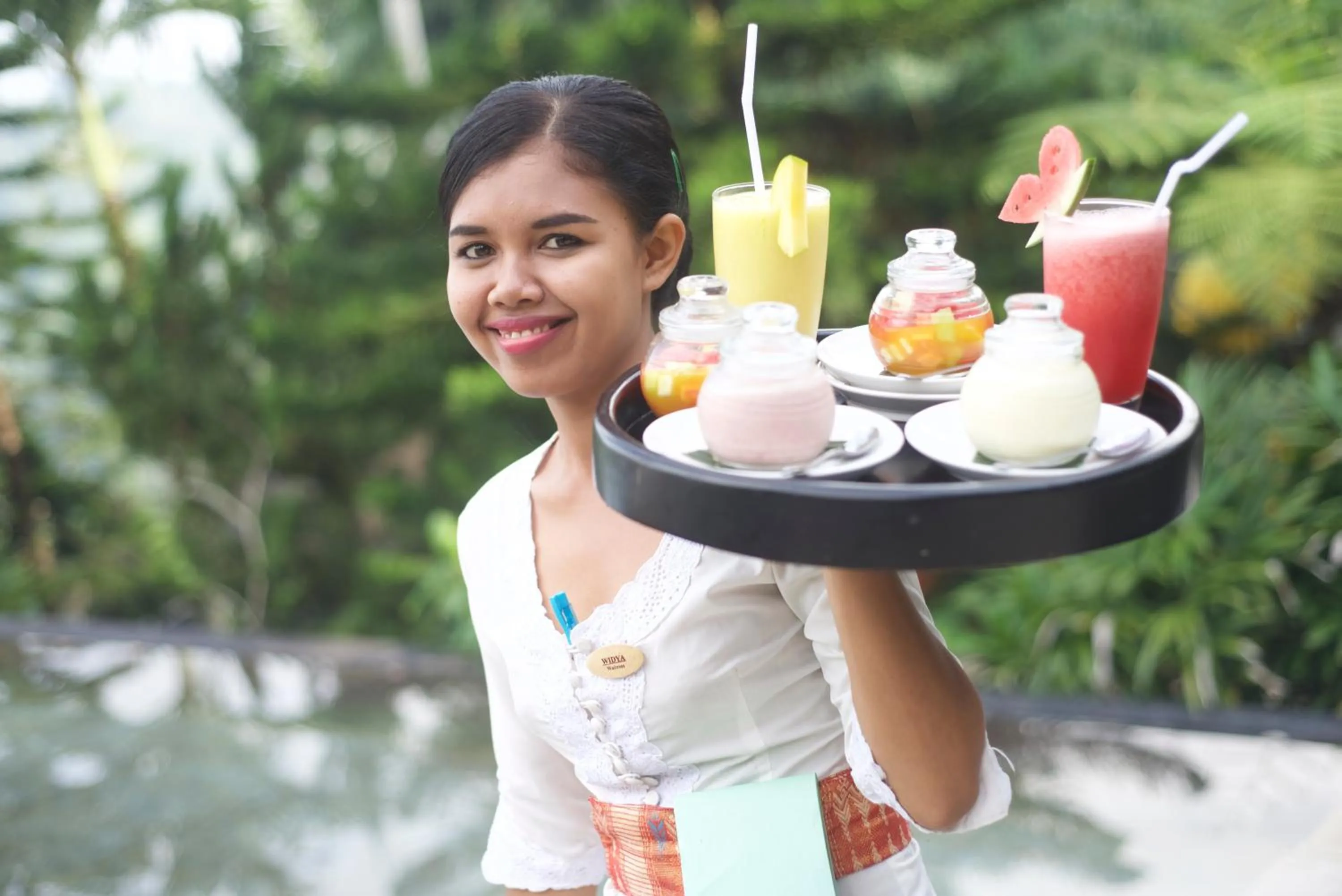 Staff in Jungle Retreat by Kupu Kupu Barong