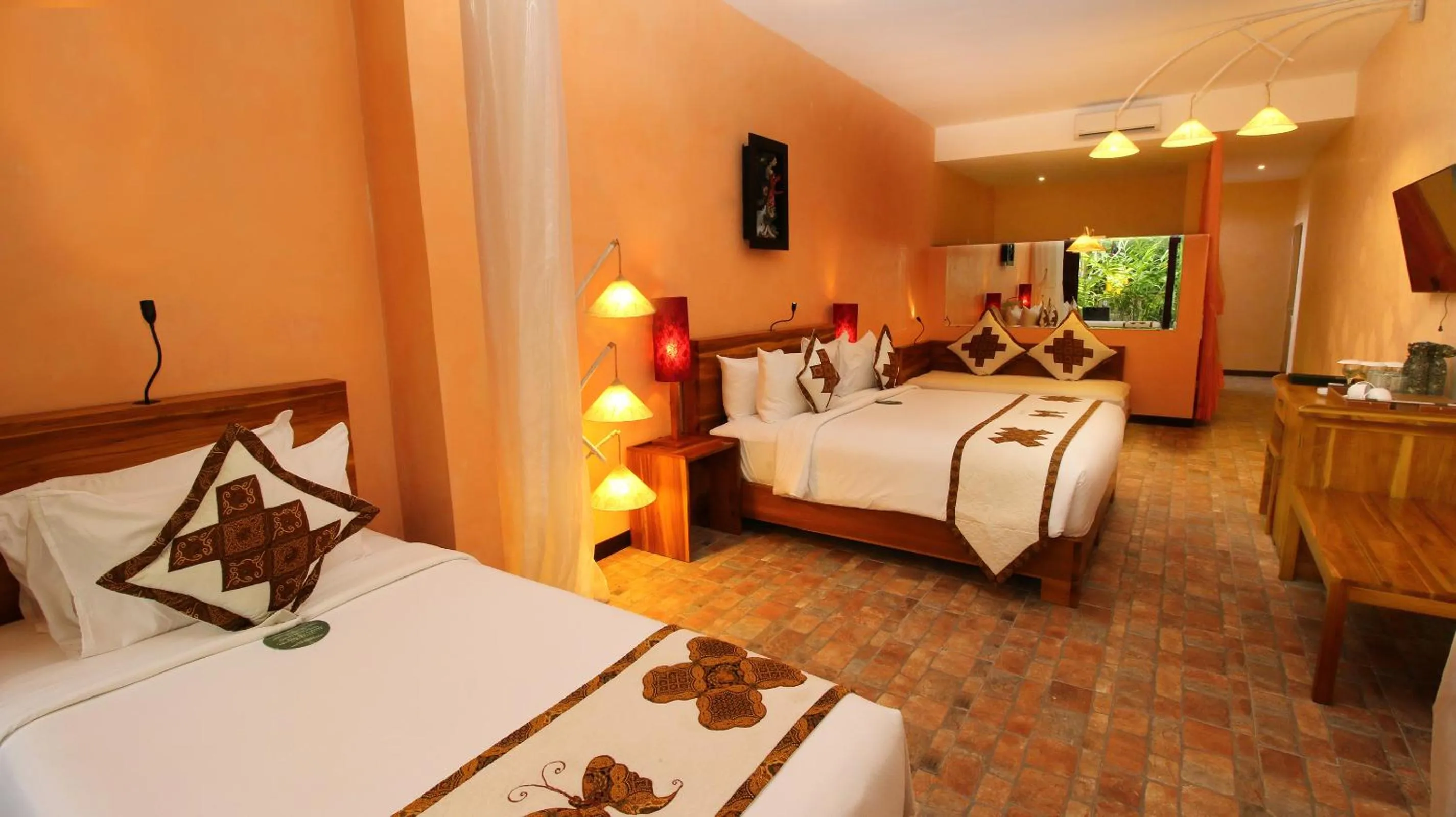 Bedroom, Bed in Jungle Retreat by Kupu Kupu Barong