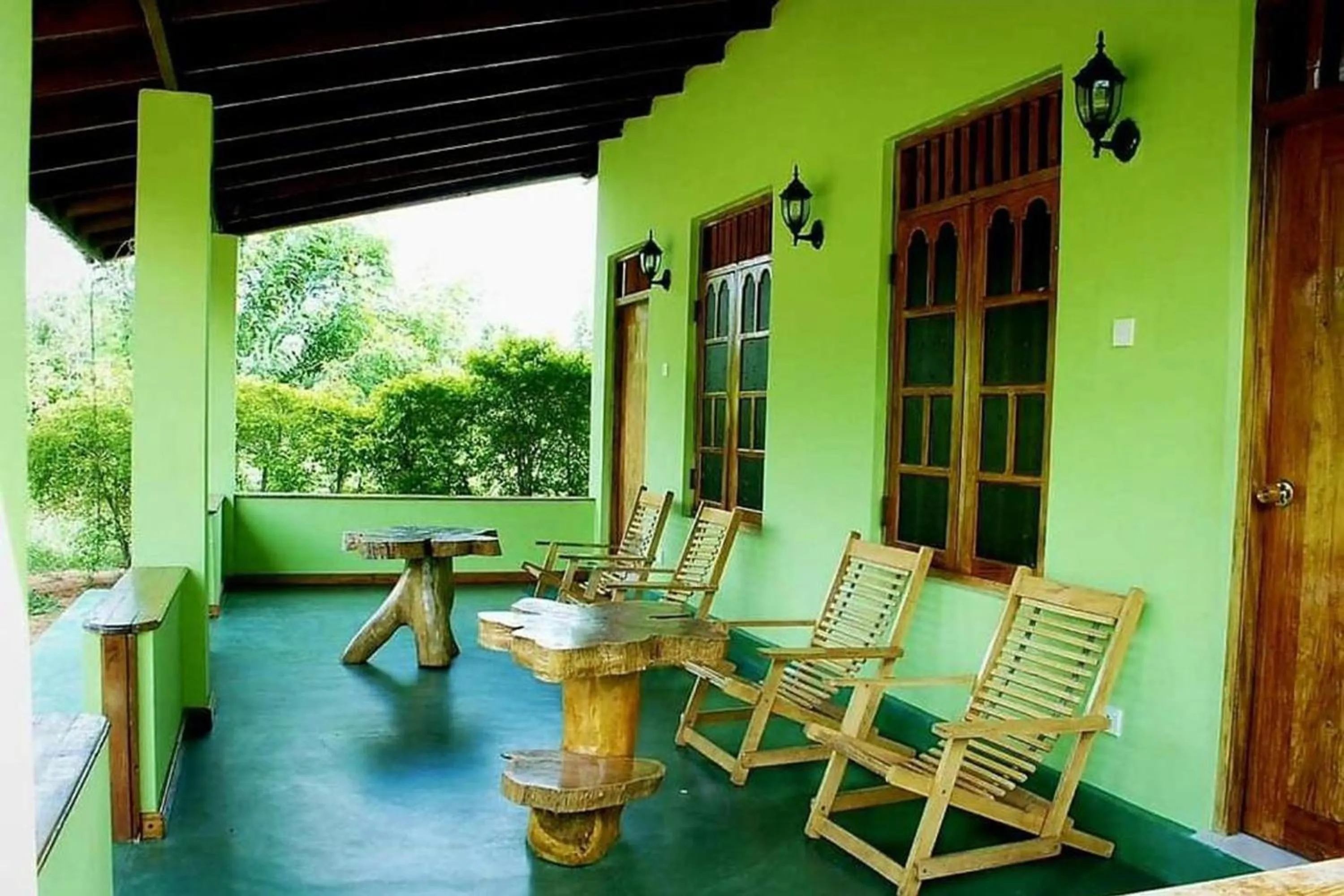 Patio in Banana Rest Sigiriya