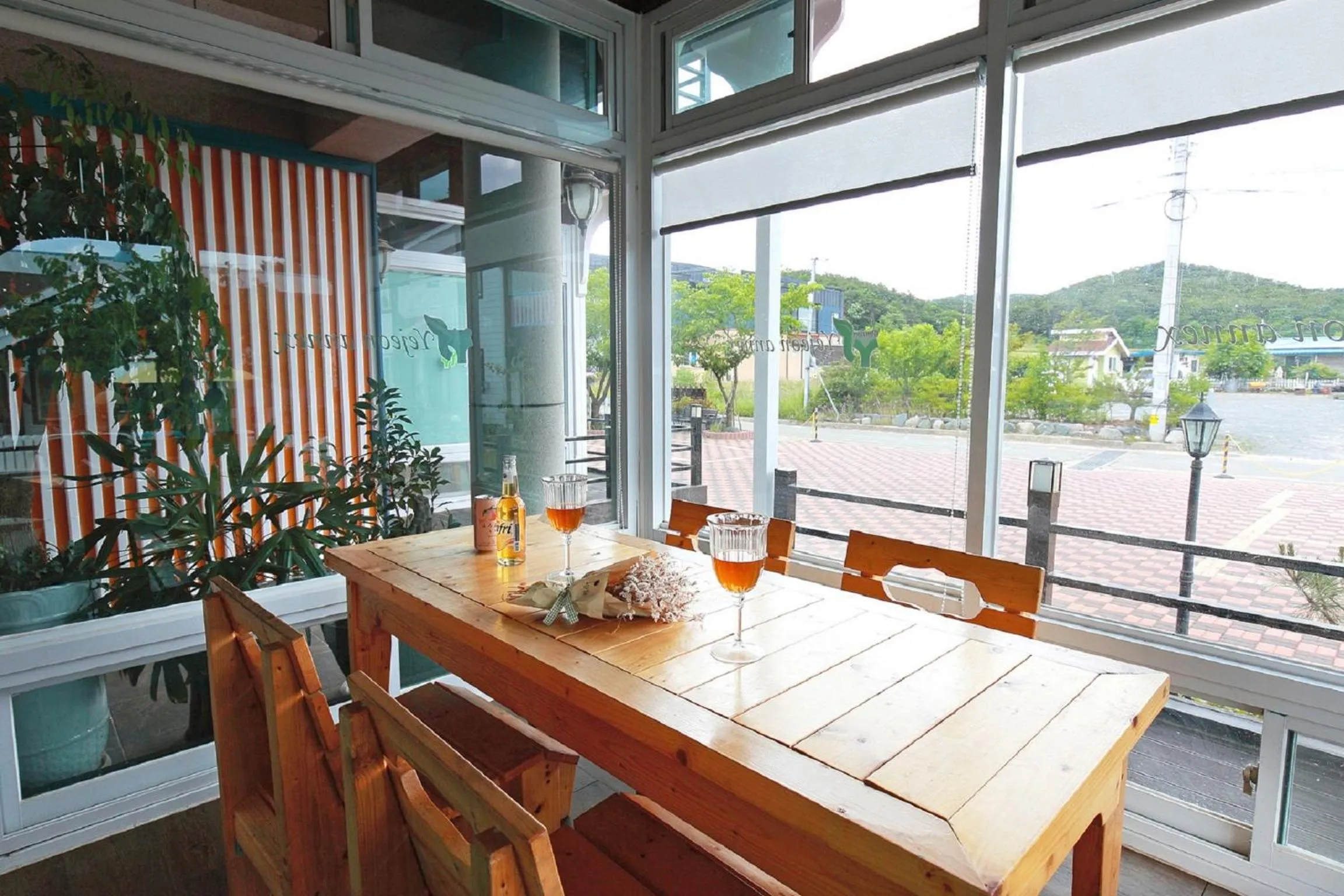 BBQ facilities in Yejeon Pension