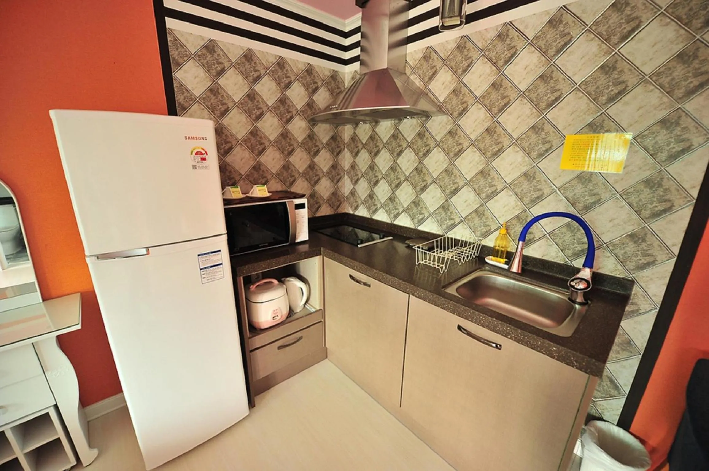 Kitchen or kitchenette in Yejeon Pension