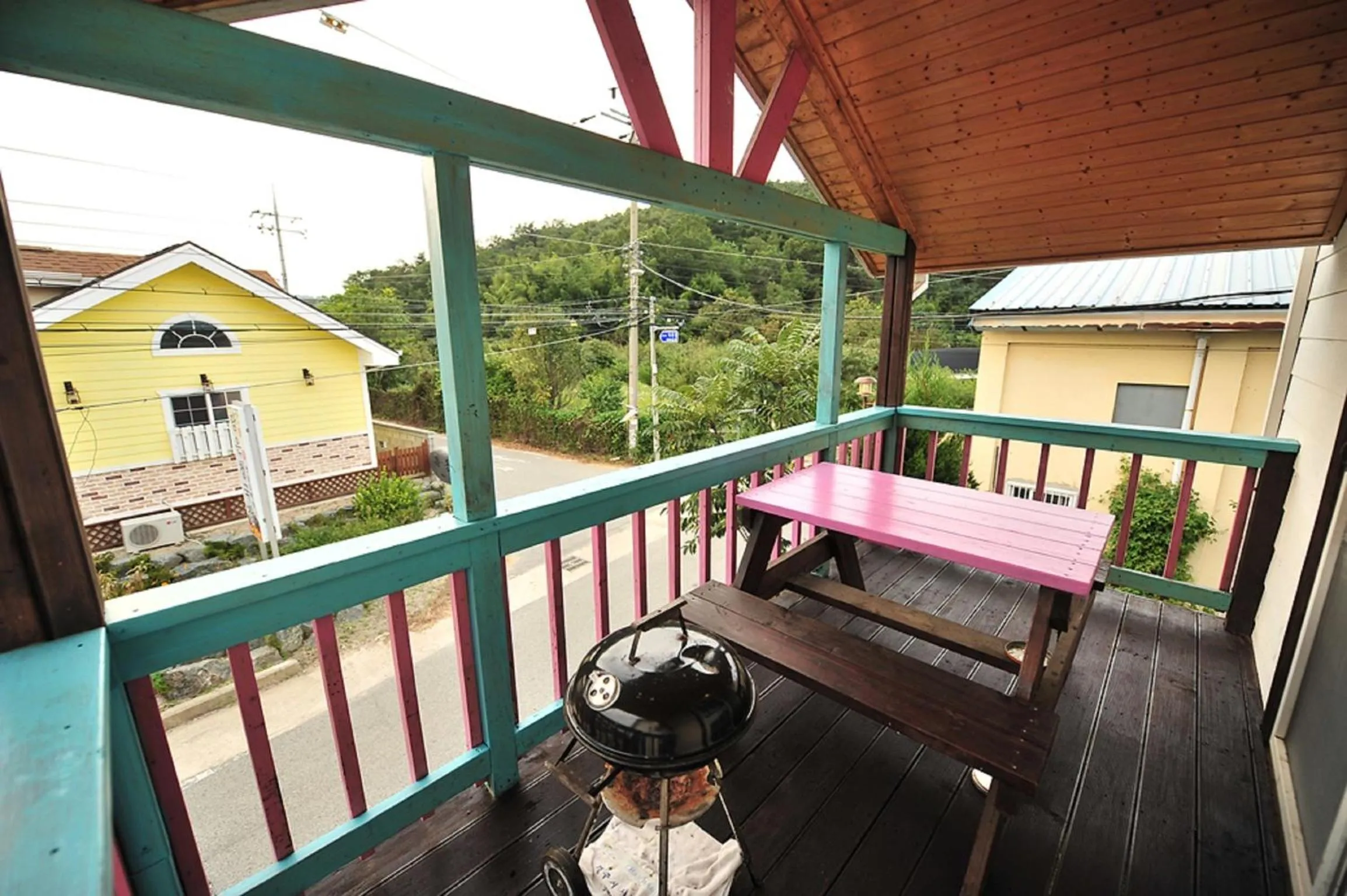 BBQ facilities in Yejeon Pension