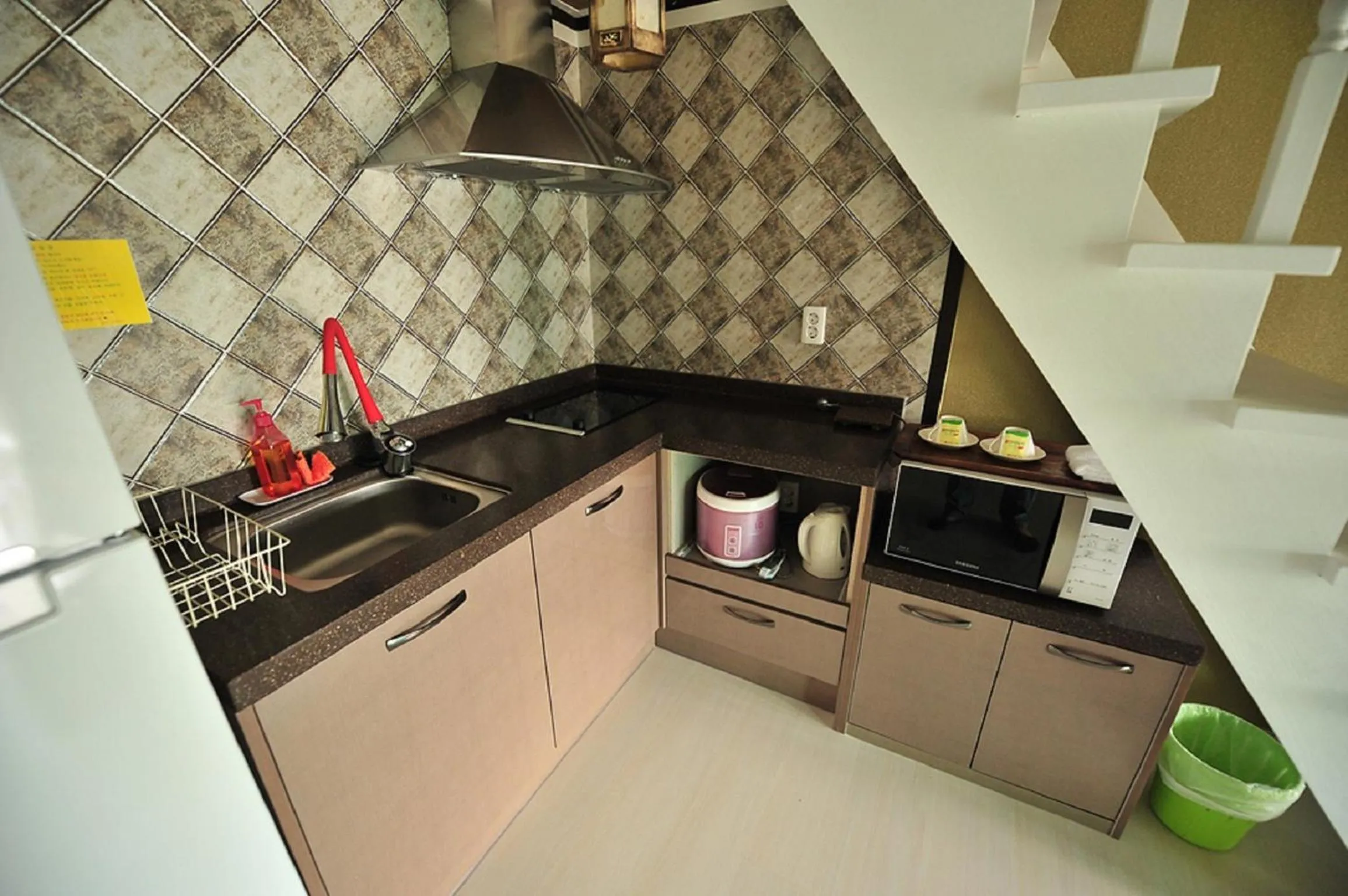 Kitchen or kitchenette in Yejeon Pension