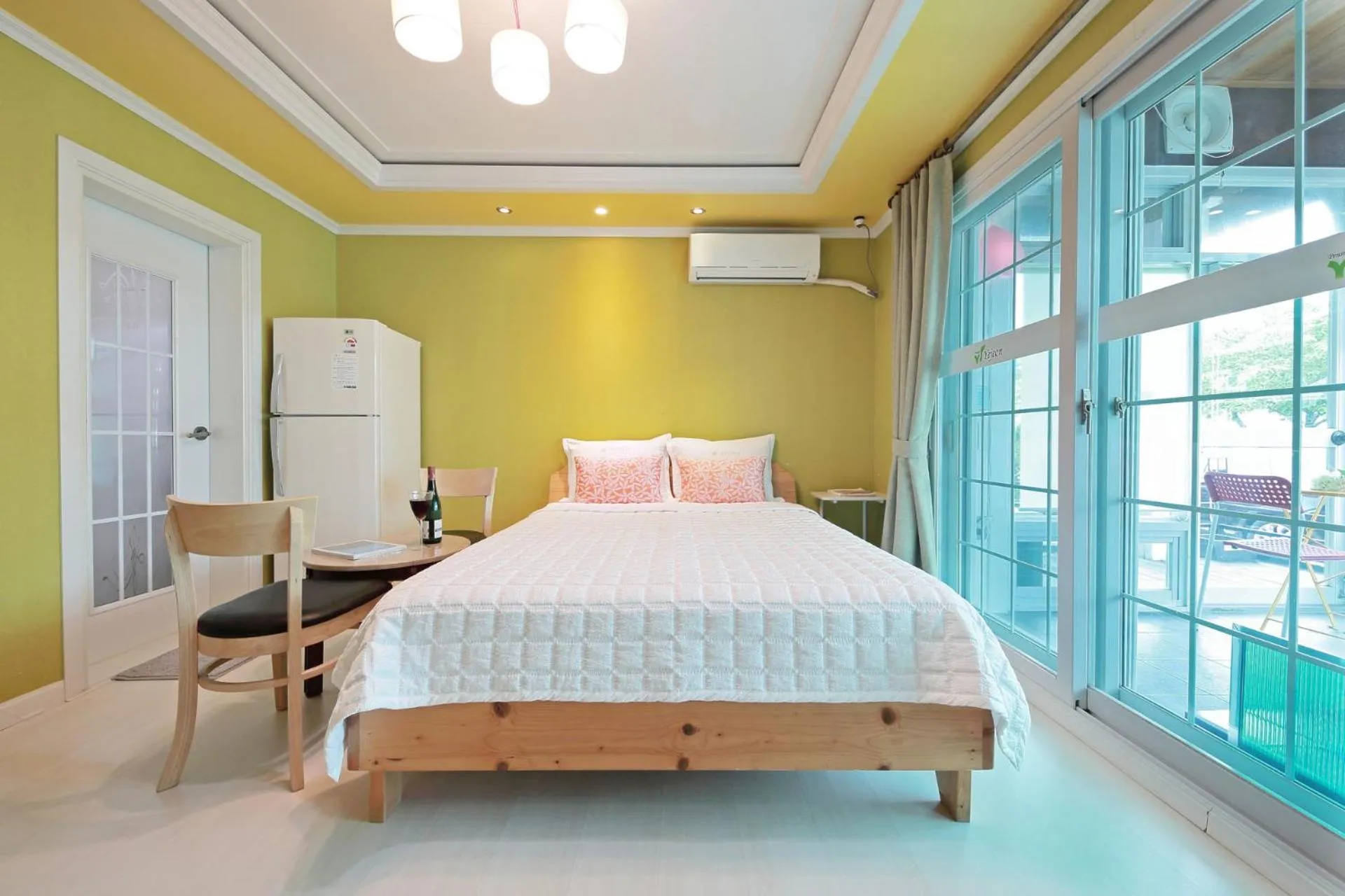 Bedroom, Bed in Yejeon Pension