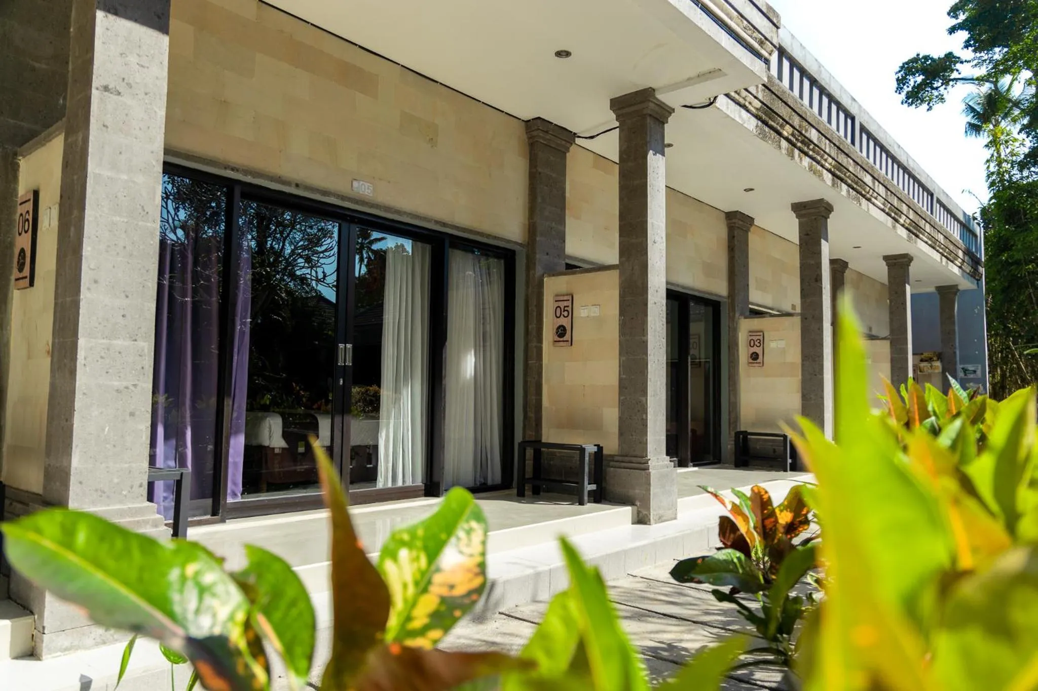 Property building in Full Moon Villa Ubud