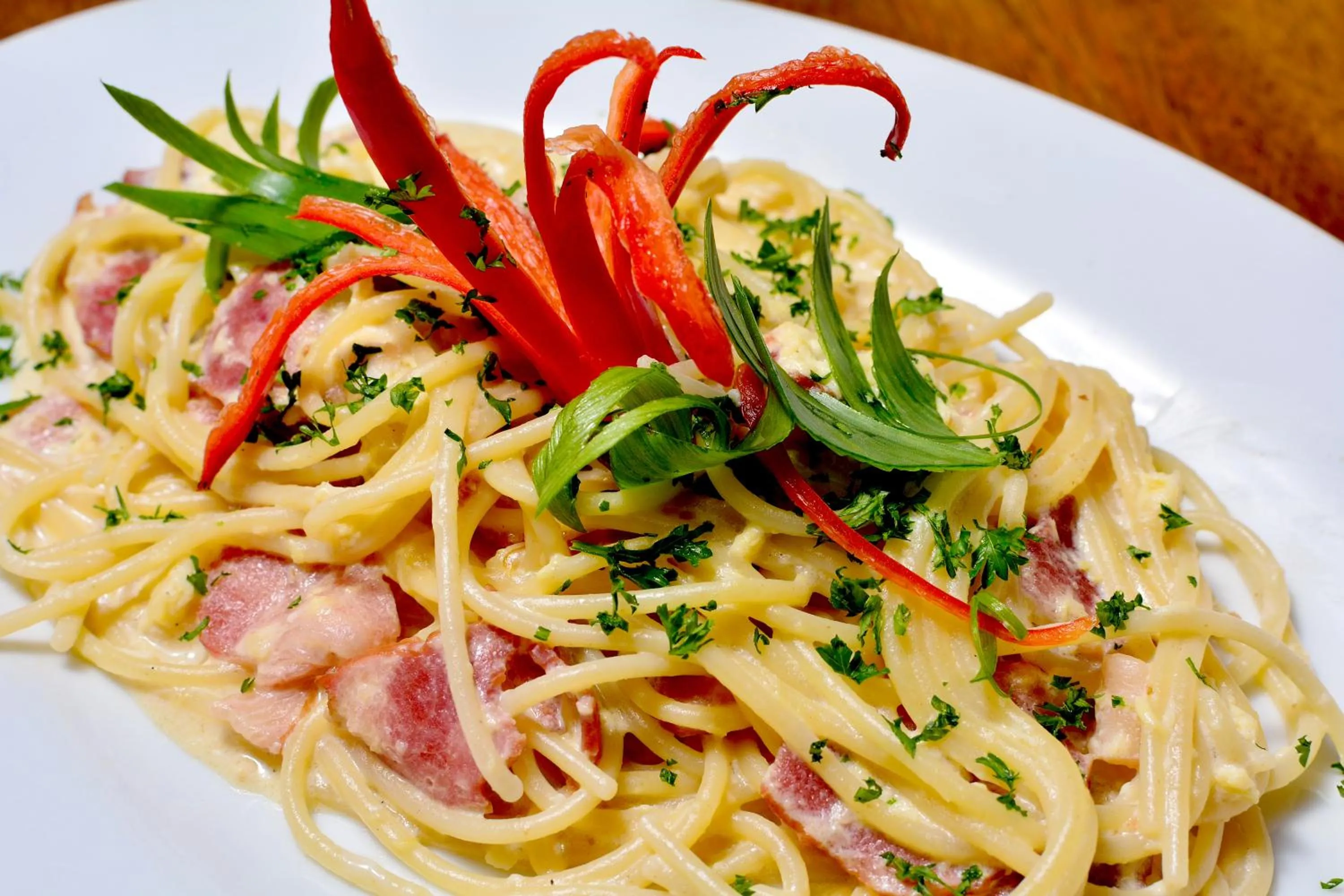 Food close-up in Full Moon Villa Ubud