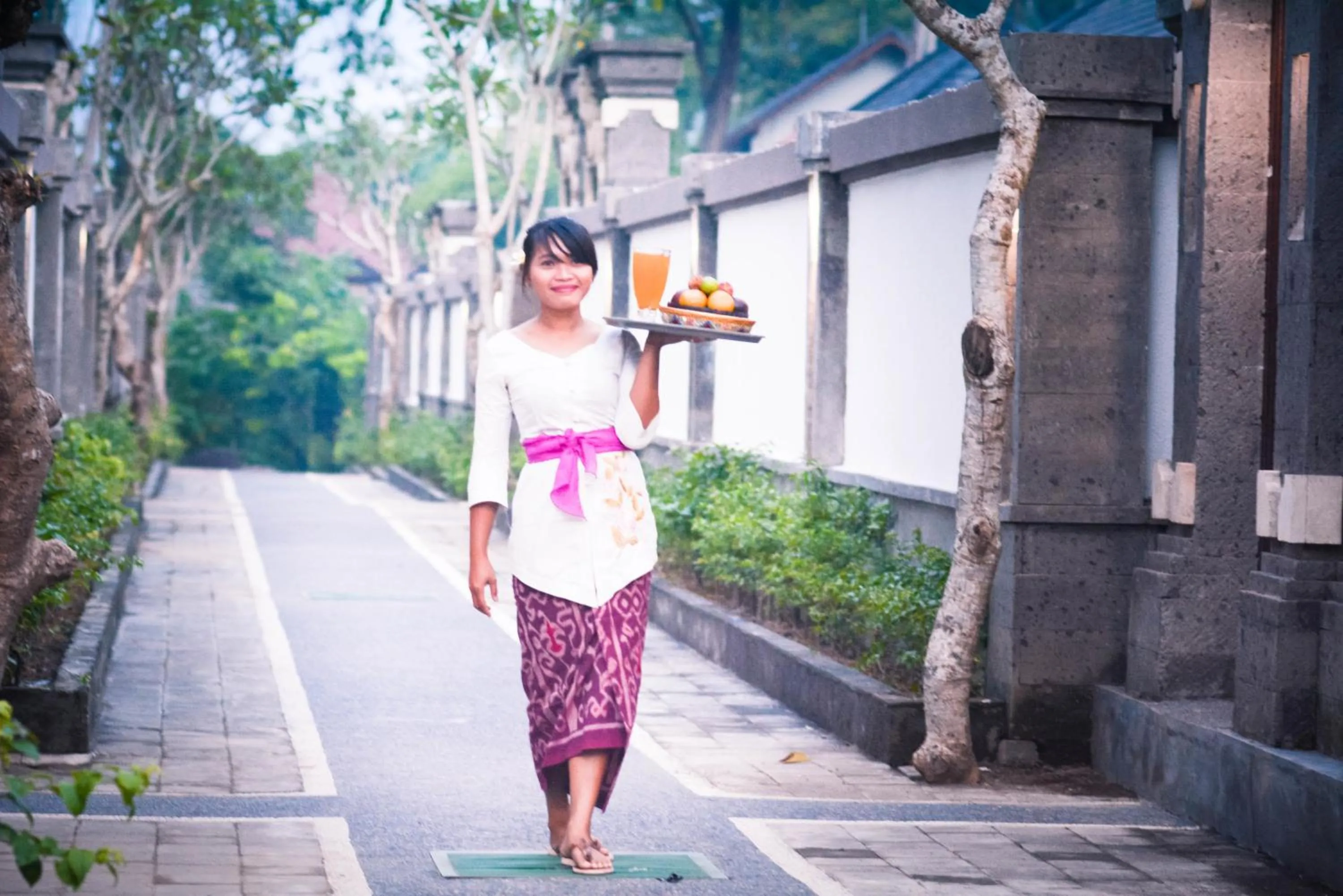 Staff in Full Moon Villa Ubud
