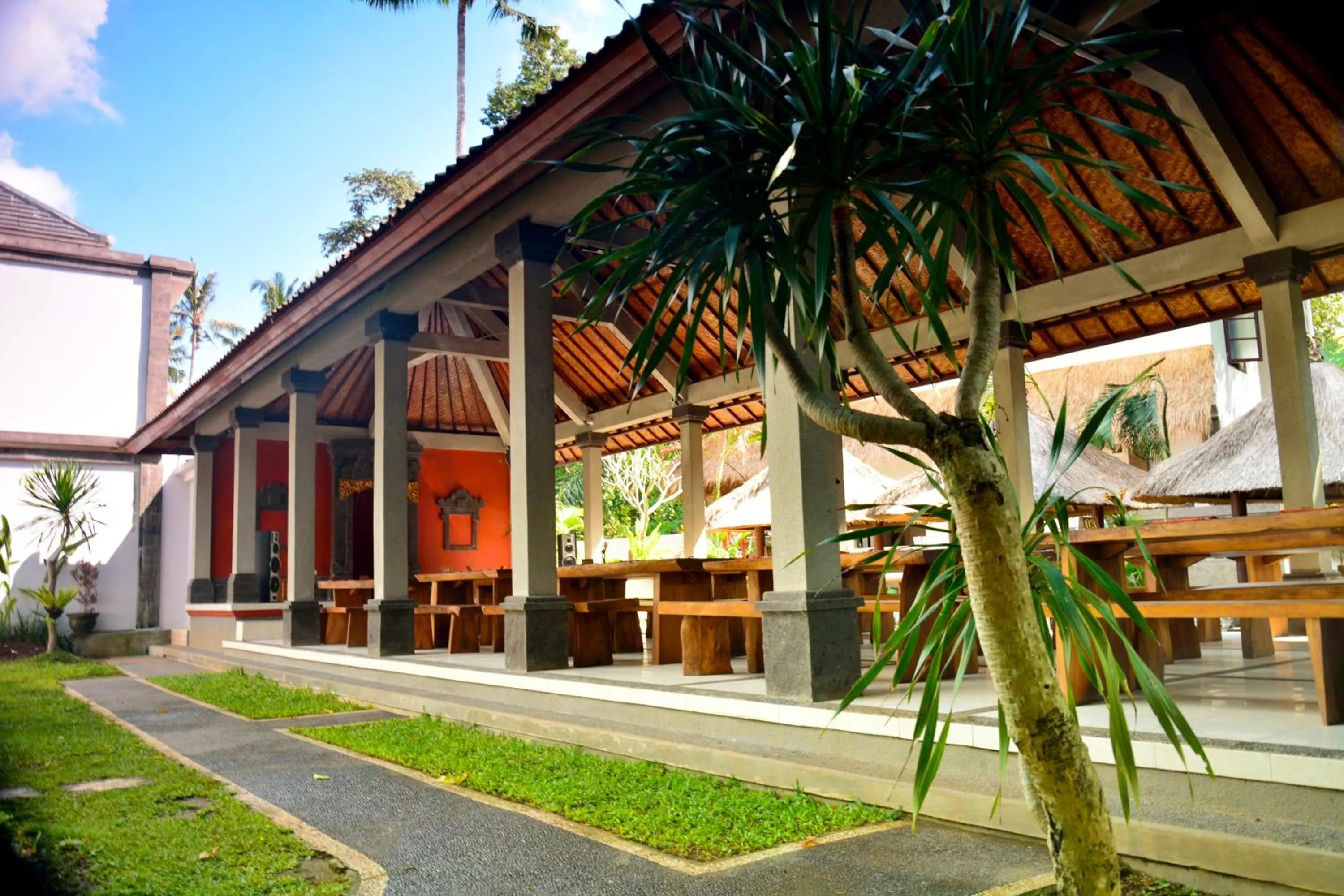 Property building in Full Moon Villa Ubud