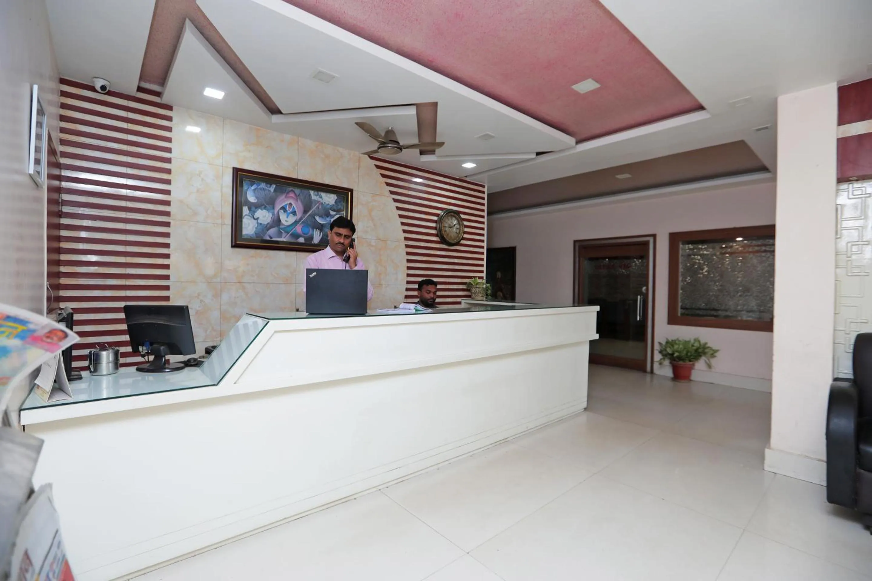 Lobby or reception in Hotel Satkar