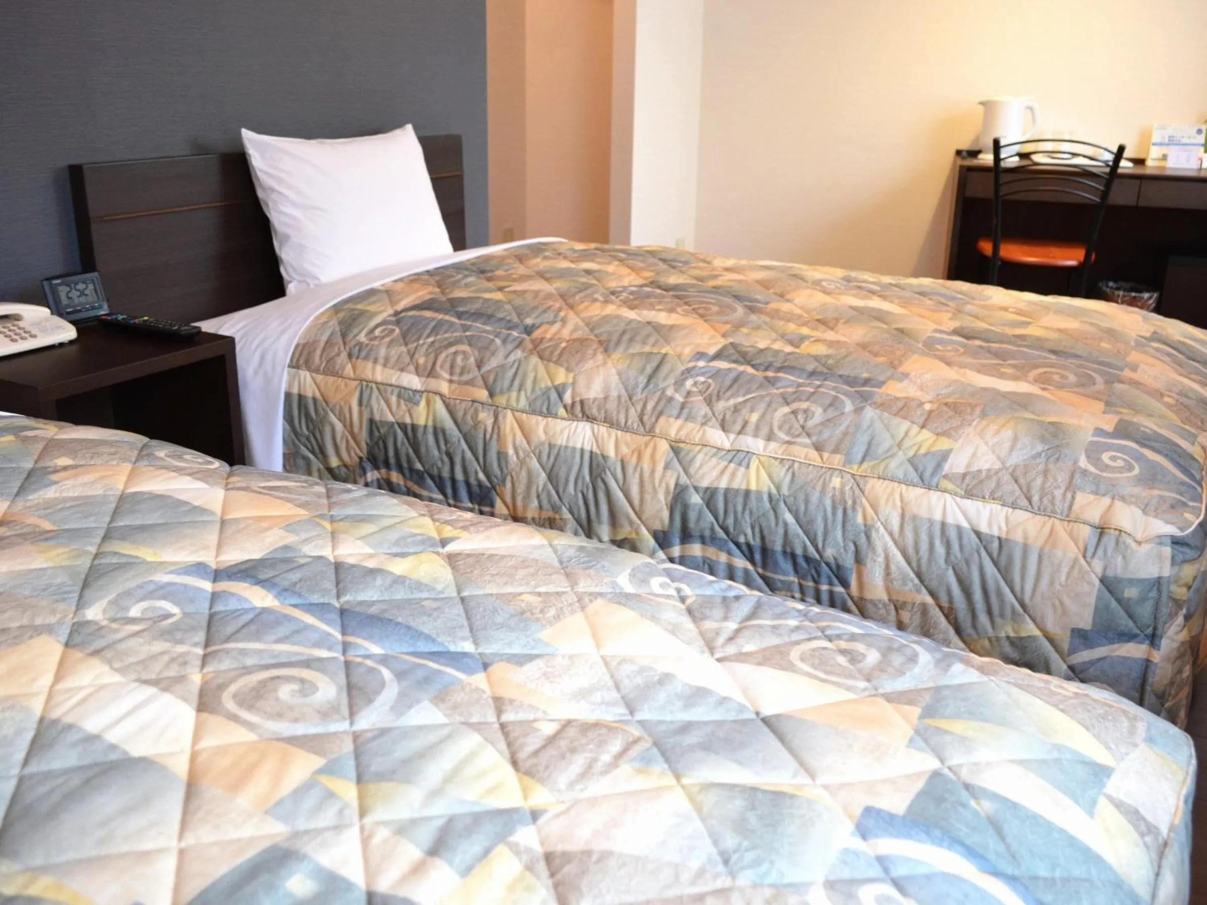 Bed in Yokohama Mandarin Hotel