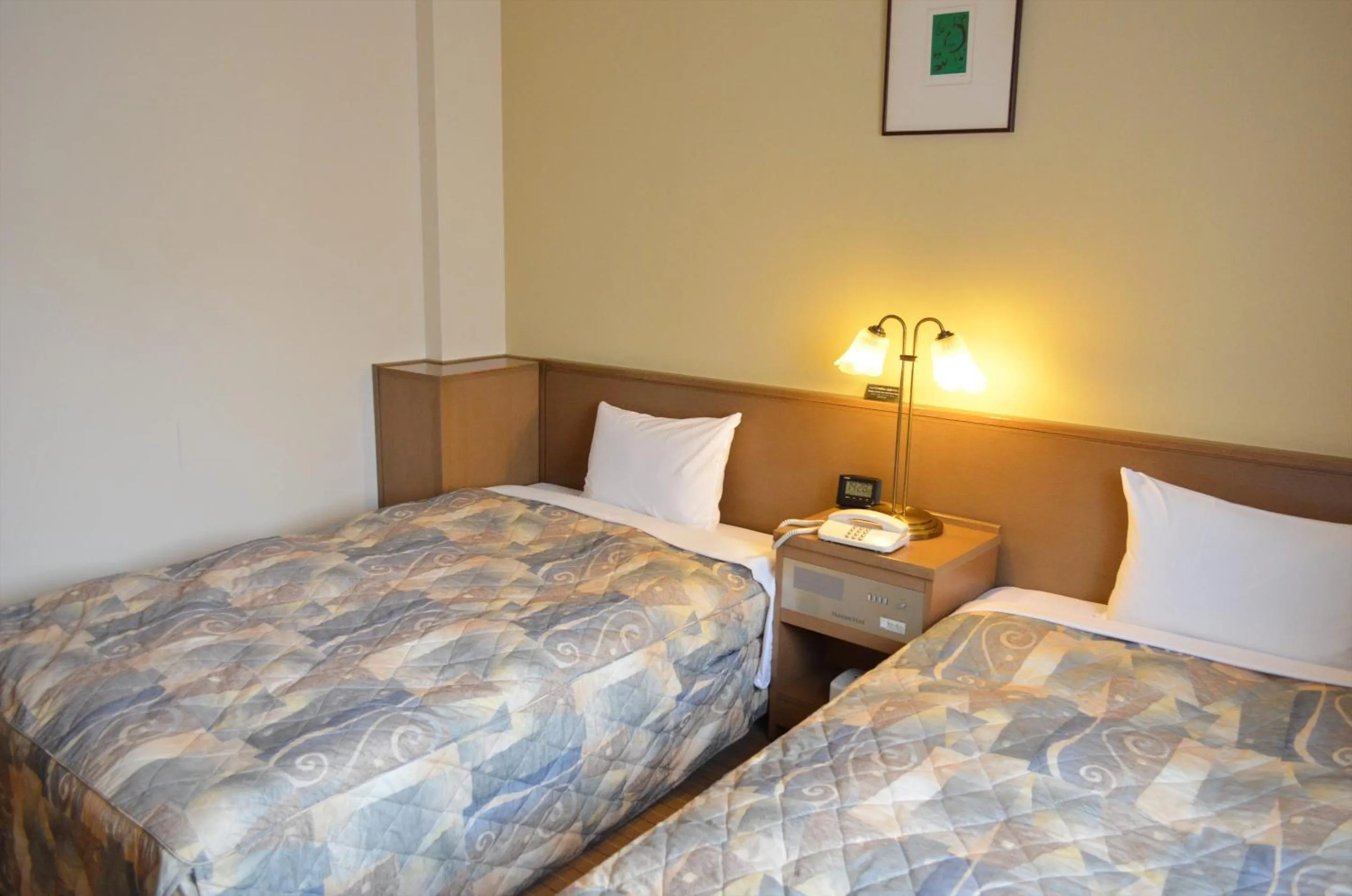 Bed in Yokohama Mandarin Hotel