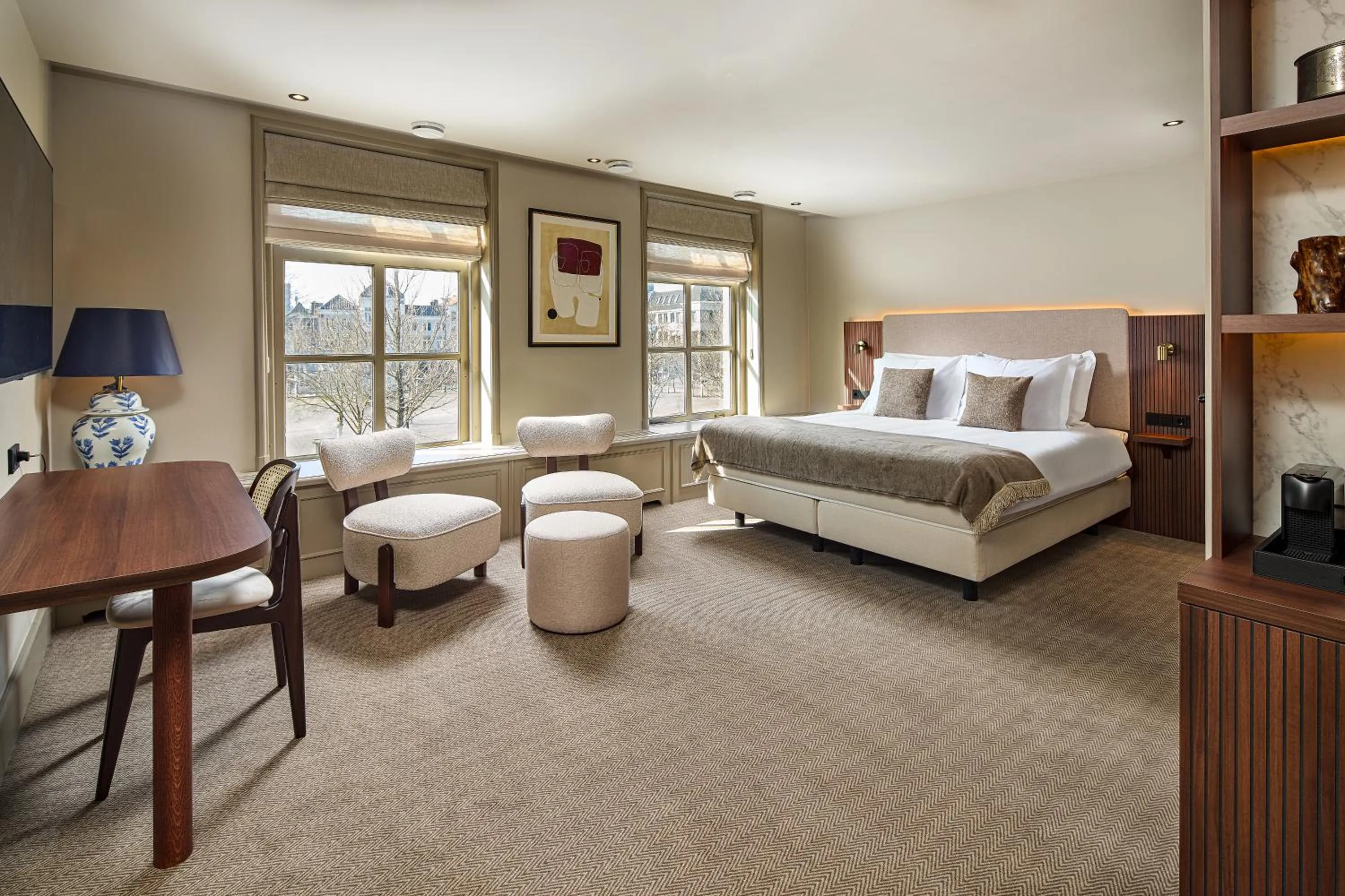 Bedroom, Bed in The Saints Hotel