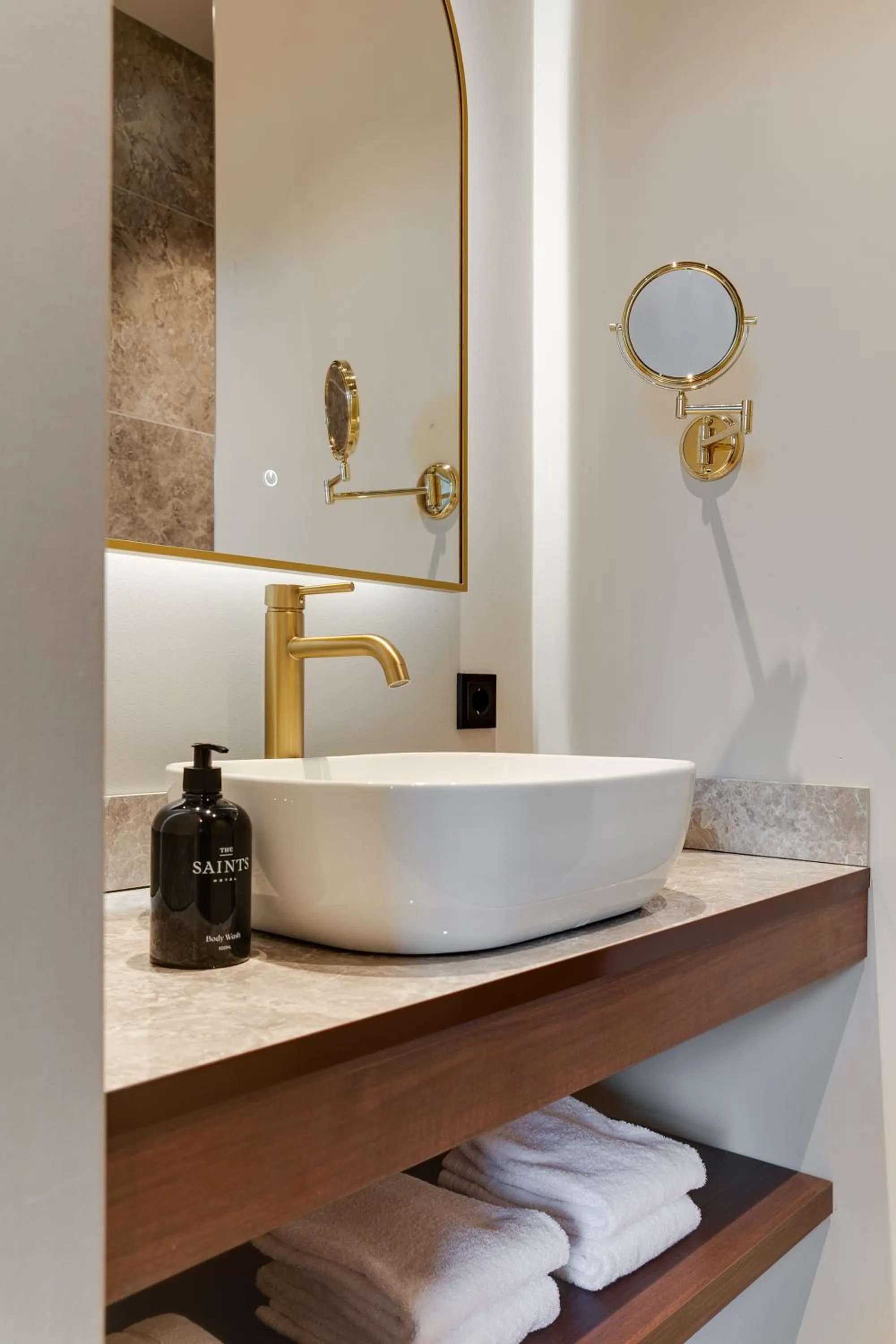 Bathroom in The Saints Hotel