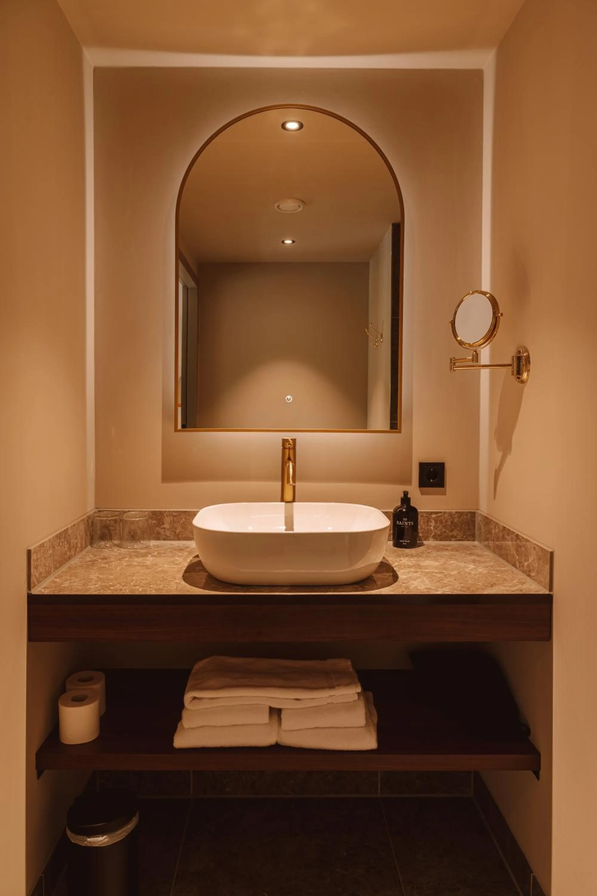 Bathroom in The Saints Hotel