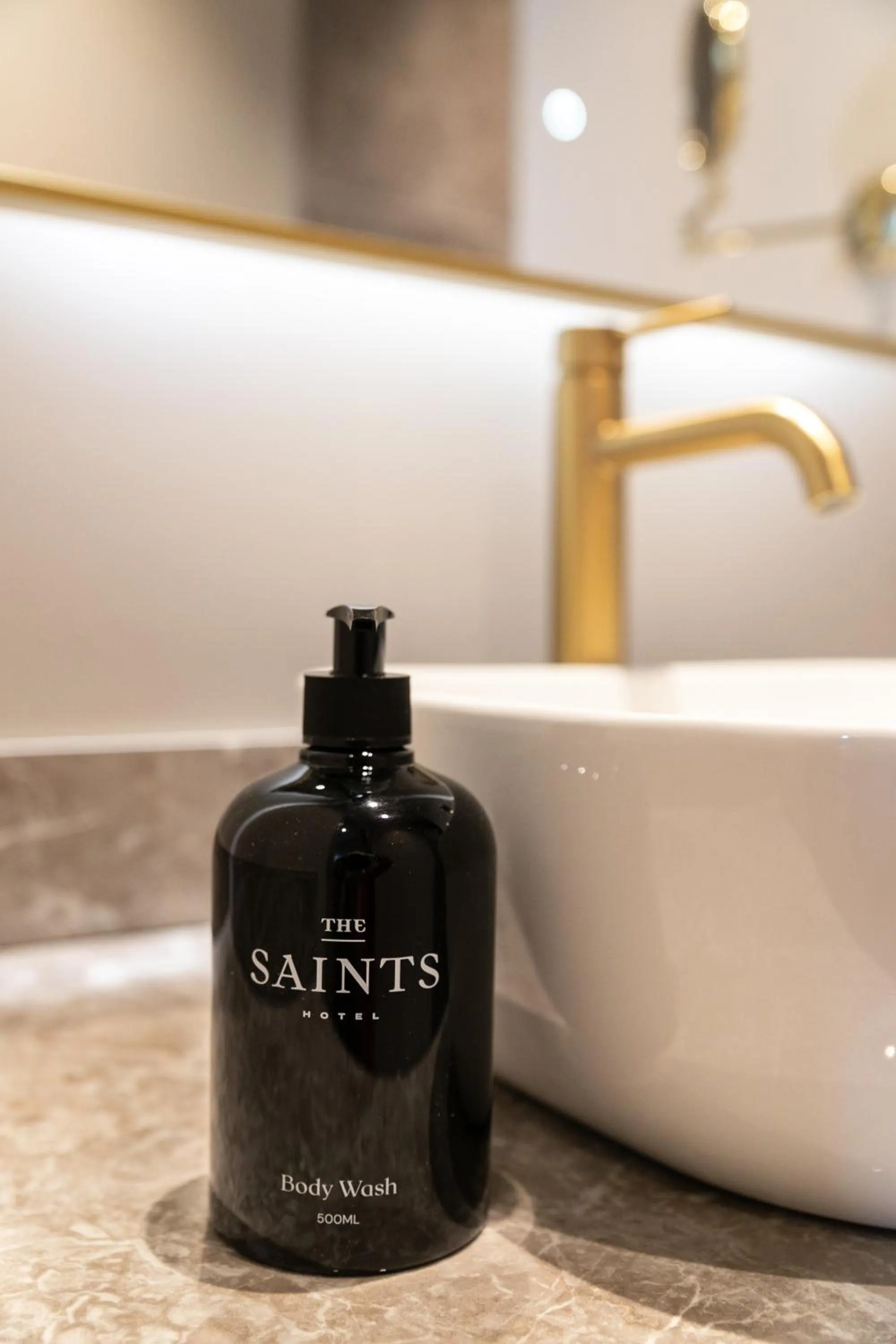 Bathroom in The Saints Hotel