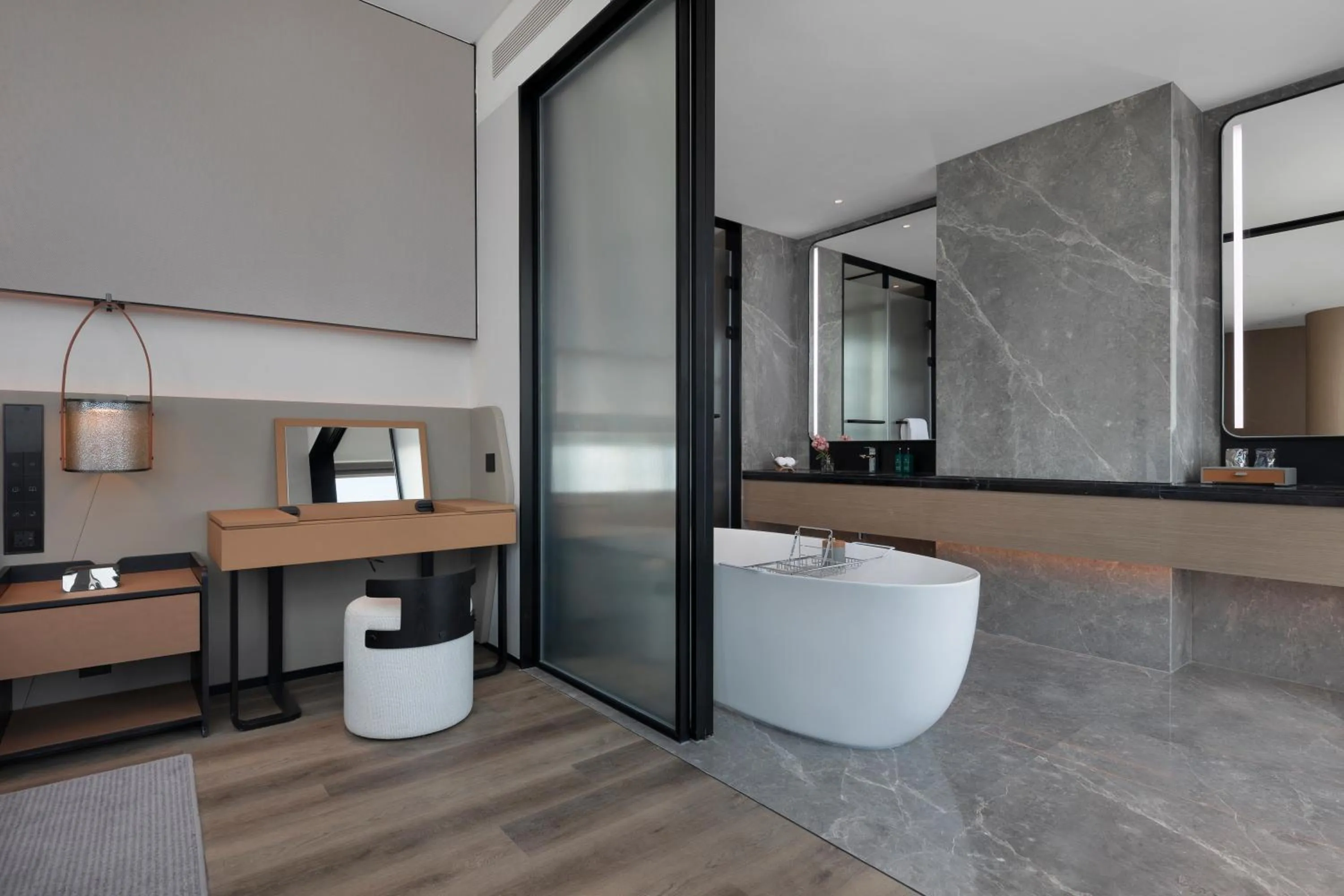 Bathroom in Crowne Plaza Taizhou City Center by IHG