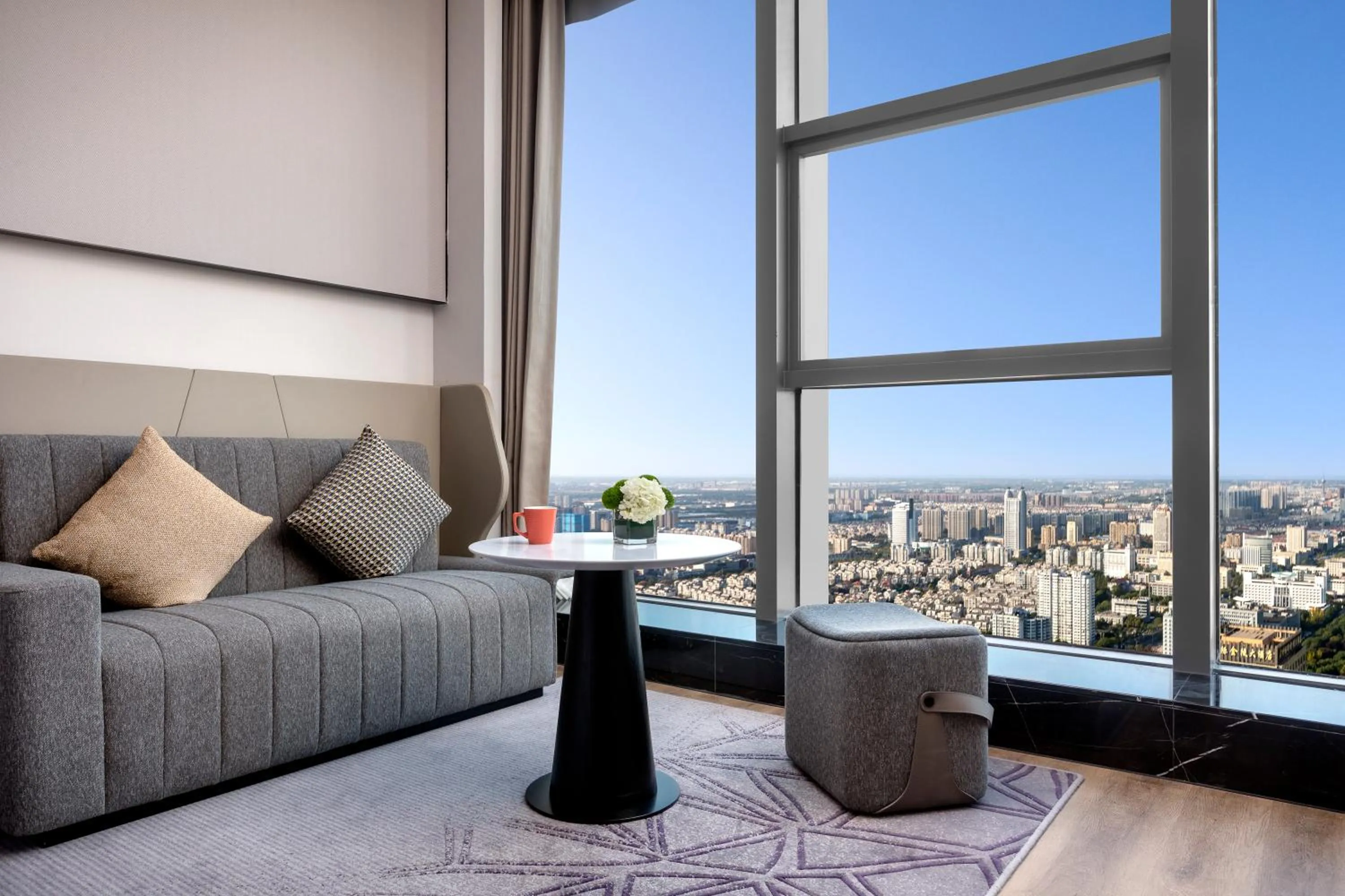 City view in Crowne Plaza Taizhou City Center by IHG