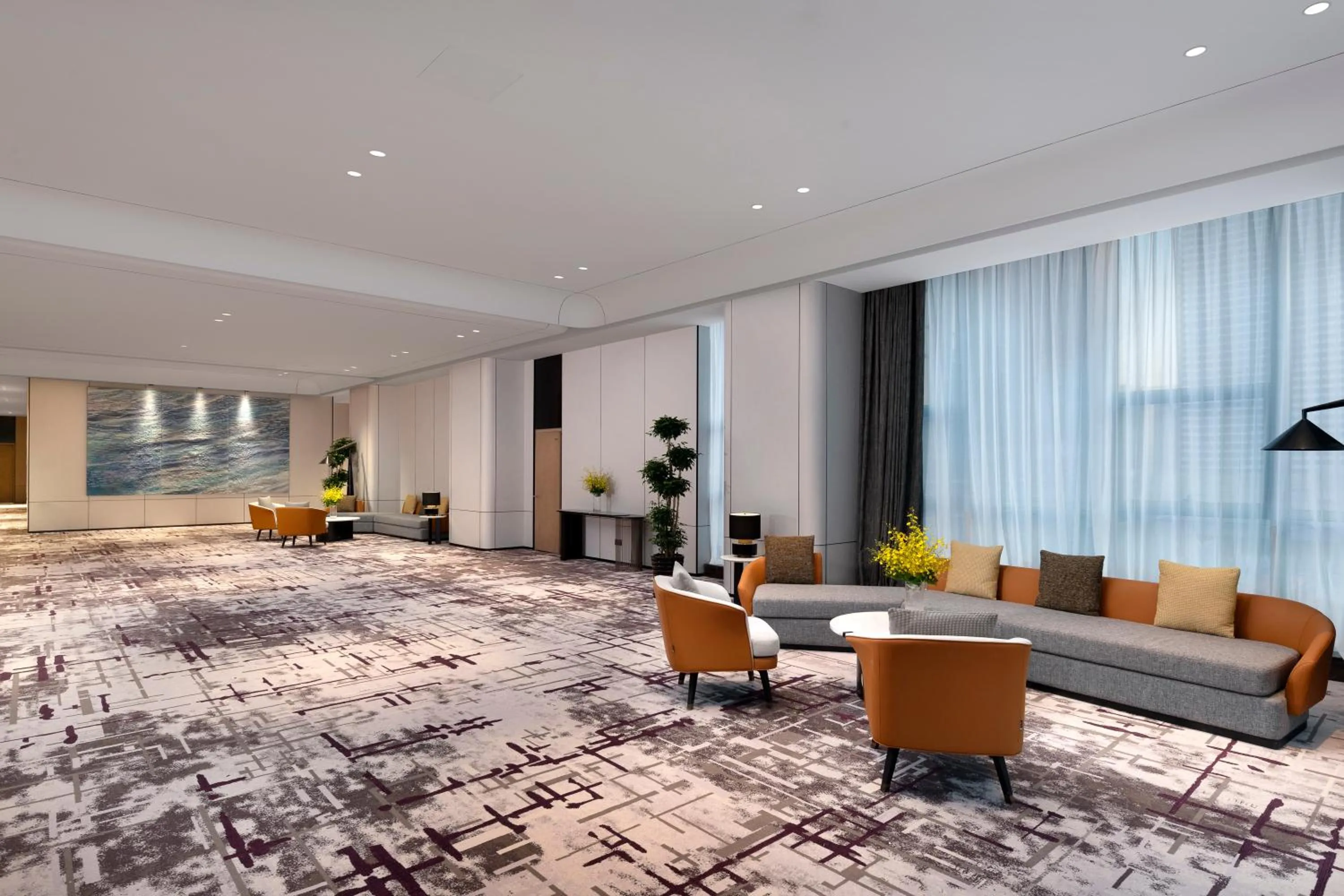 Seating area in Crowne Plaza Taizhou City Center by IHG